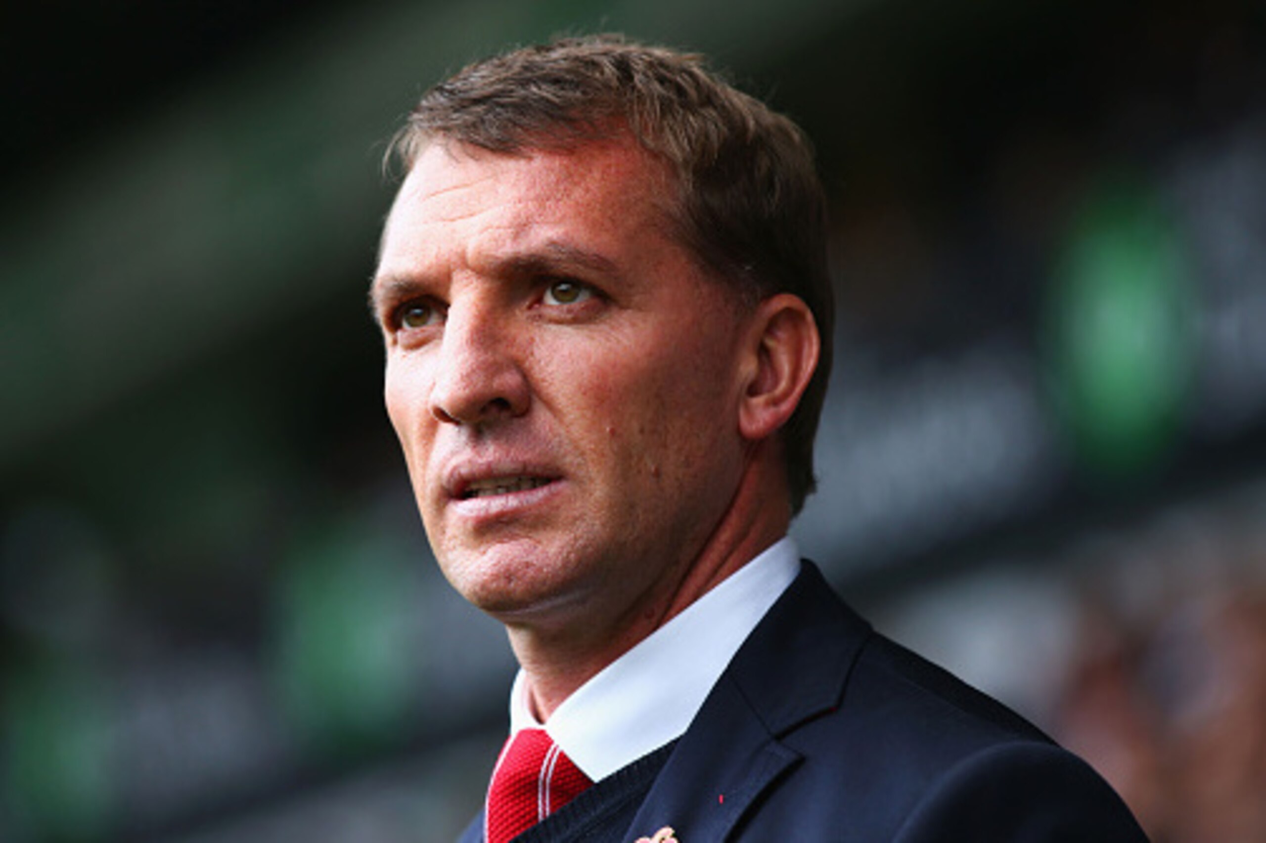 WEST BROMWICH, ENGLAND - APRIL 25:  Brendan Rodgers, manager of Liverpool looks on during the Barclays Premier League match between West Bromwich Albion and Liverpool at The Hawthorns on April 25, 2015 in West Bromwich, England.  (Photo by Matthew Lewis/G