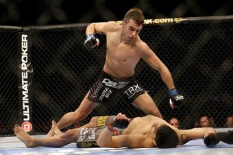 Myles Jury (top) will now face Edson Barboza in July.