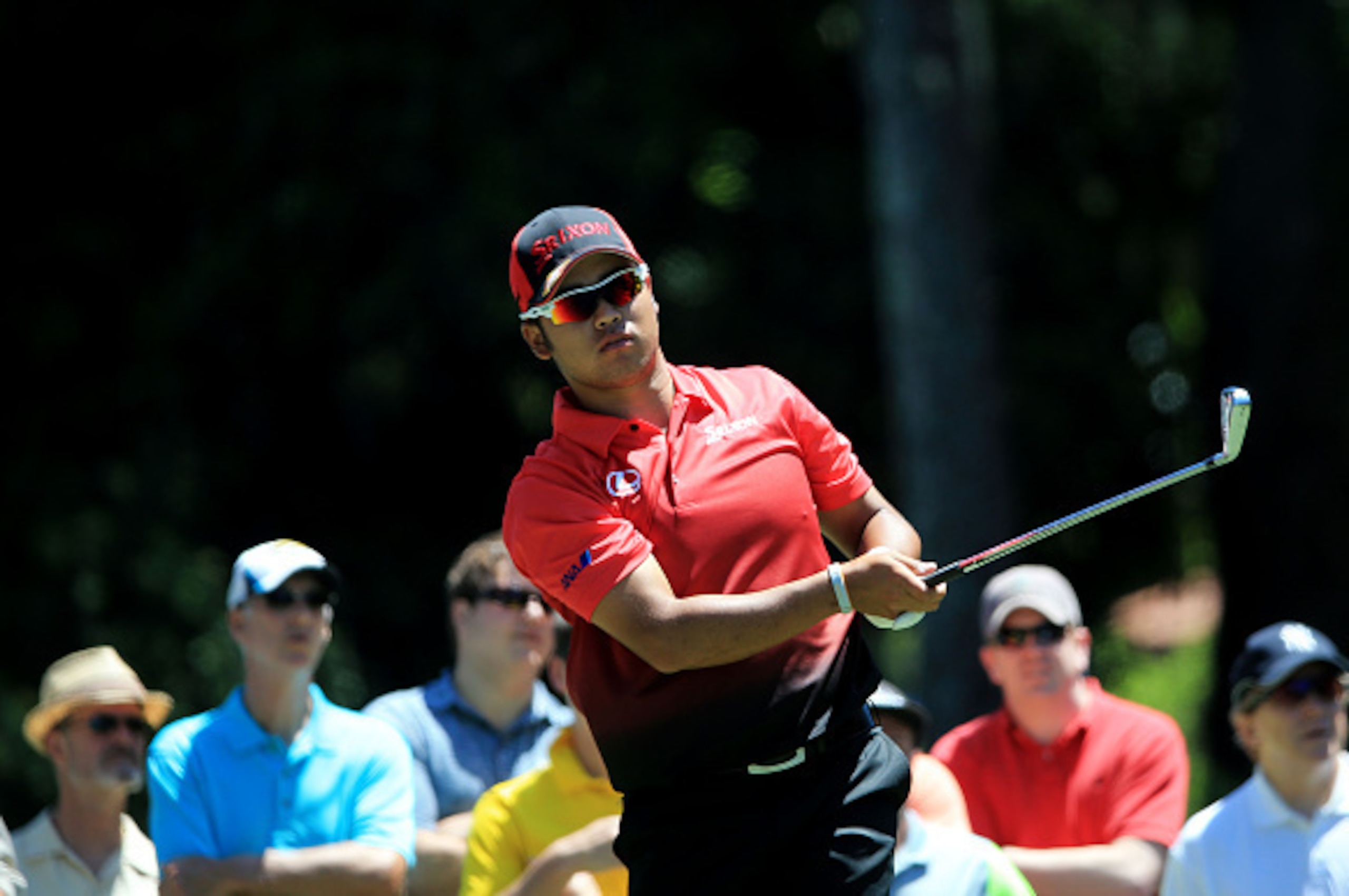PONTE VEDRA BEACH, FL - MAY 07: Hideki Matsuyama of Japan plays his shot from the sixth tee during round one of THE PLAYERS Championship at the TPC Sawgrass Stadium course on May 7, 2015 in Ponte Vedra Beach, Florida. (Photo by Sam Greenwood/Getty Image PONTE VEDRA BEACH, FL - MAY 07: Hideki Matsuyama of Japan plays his shot from the sixth tee during round one of THE PLAYERS Championship at the TPC Sawgrass Stadium course on May 7, 2015 in Ponte Vedra Beach, Florida. (Photo by Sam Greenwood/Getty Image