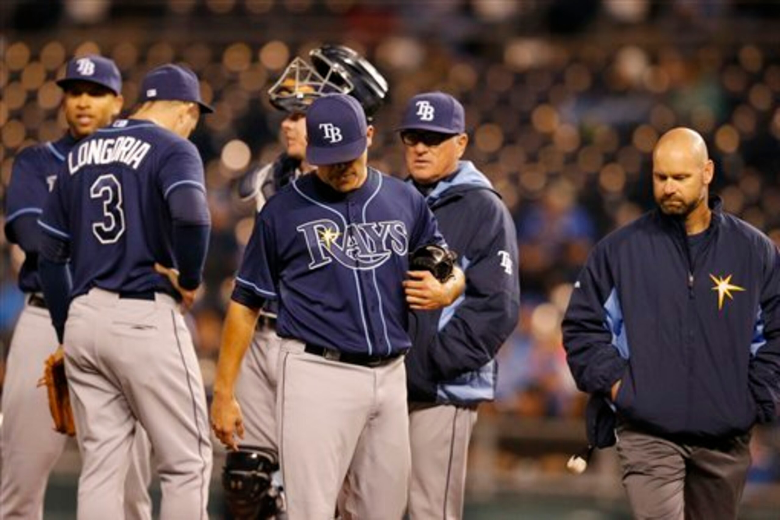 Fellow Rays youngster Matt Moore is hoping to be back soon.