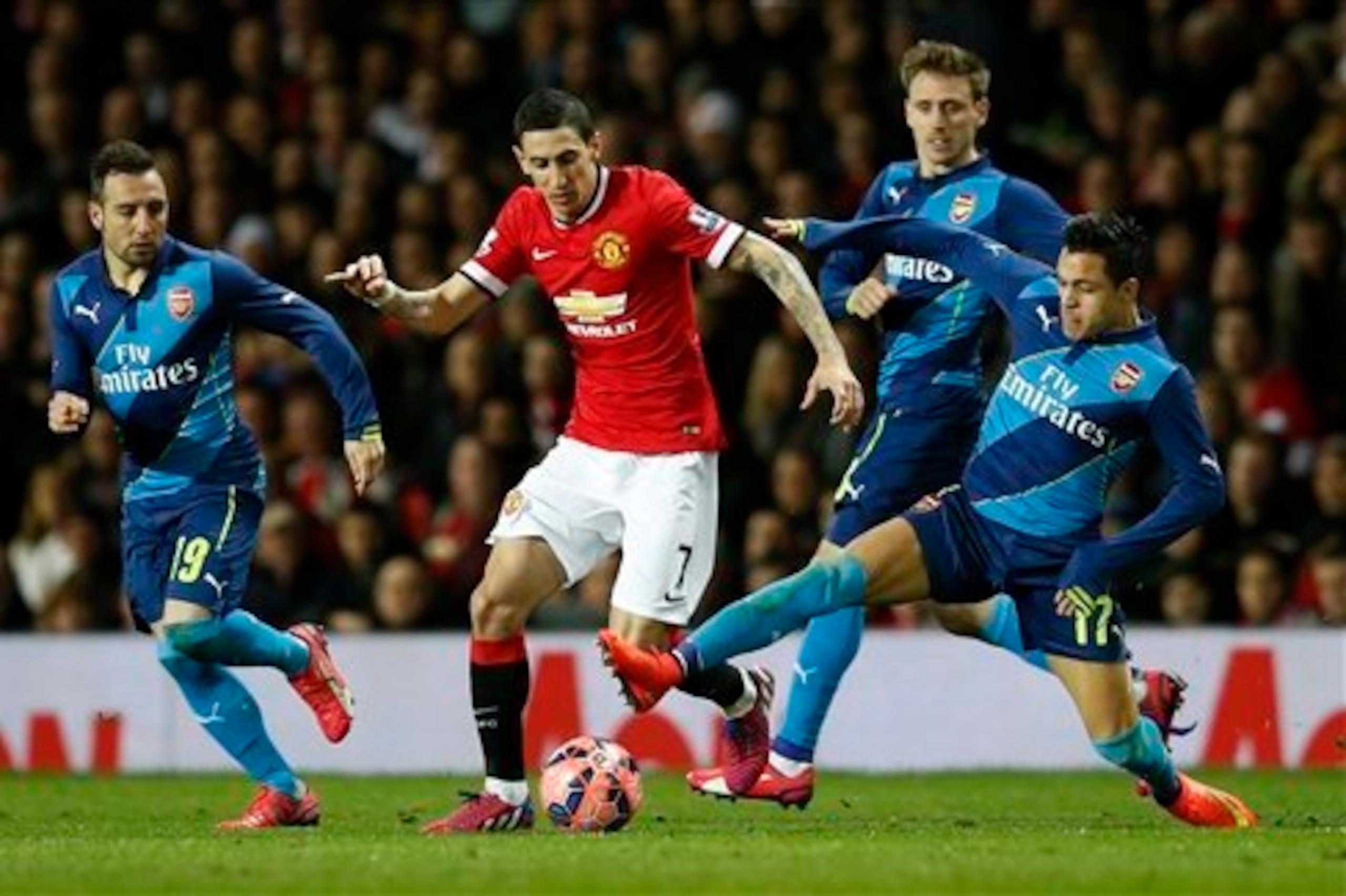 Di Maria has struggled to cope in England.