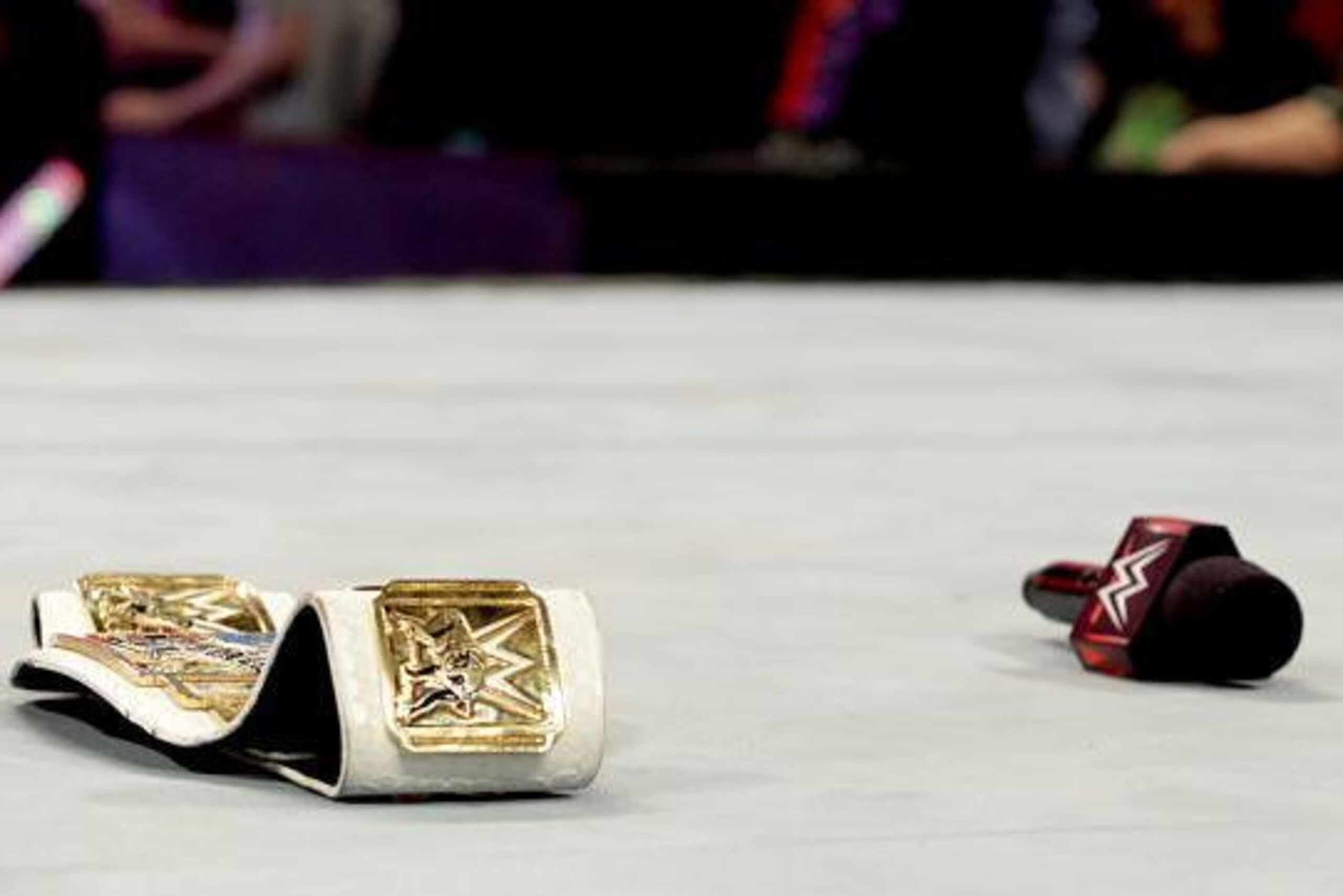 So soon after winning the title at WrestleMania, Daniel Bryan is forced to relinquish it. So soon after winning the title at WrestleMania, Daniel Bryan is forced to relinquish it.