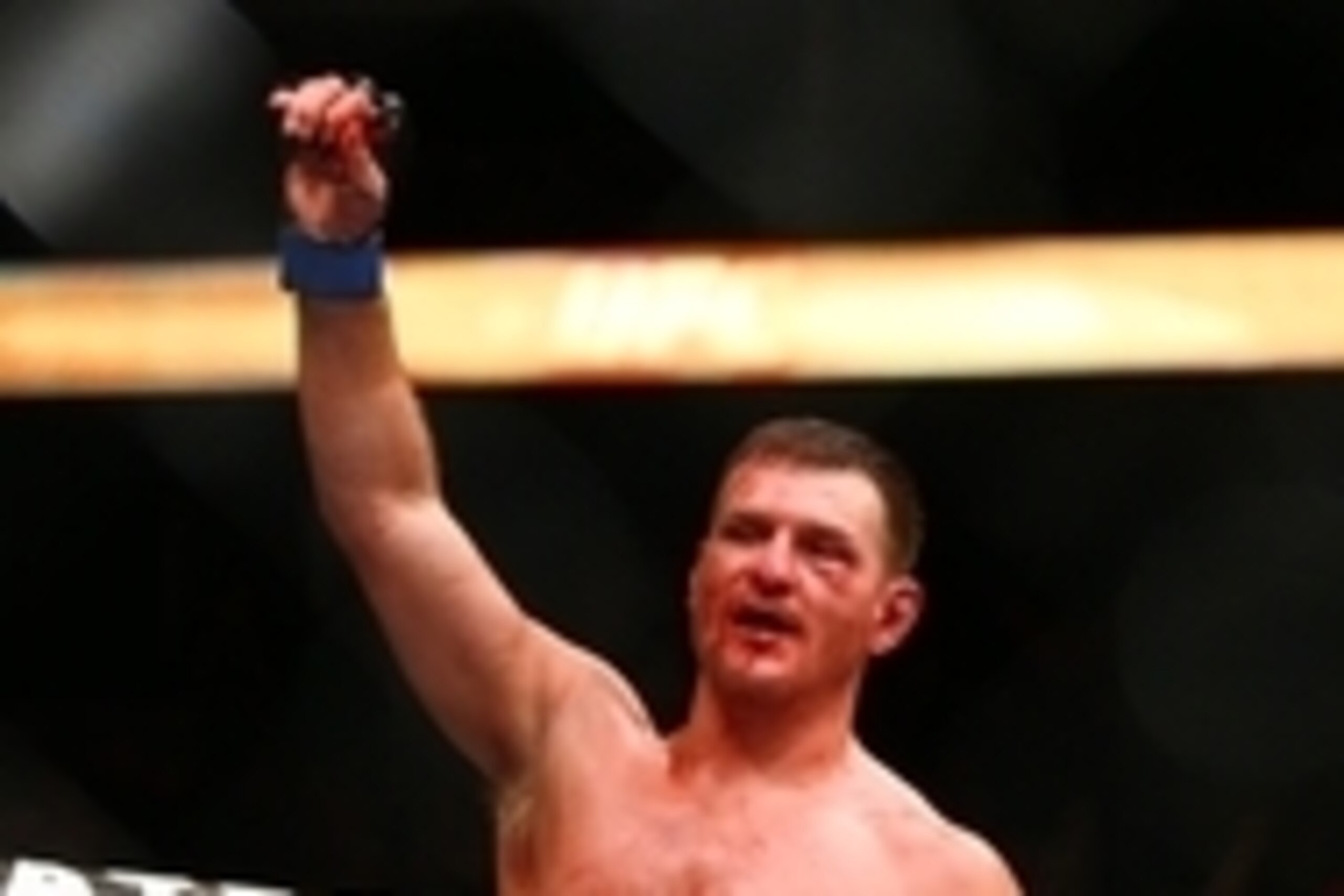 December 13, 2014; Phoenix, AZ, USA; Stipe Miocic celebrates following his fight against Junior Dos Santos (not pictured) during UFC Fight Night at US Airways Center. Mandatory Credit: Mark J. Rebilas-USA TODAY Sports