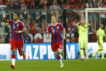 Medhi Benatia's first-ever Champions League goal gave the hosts brief hope.