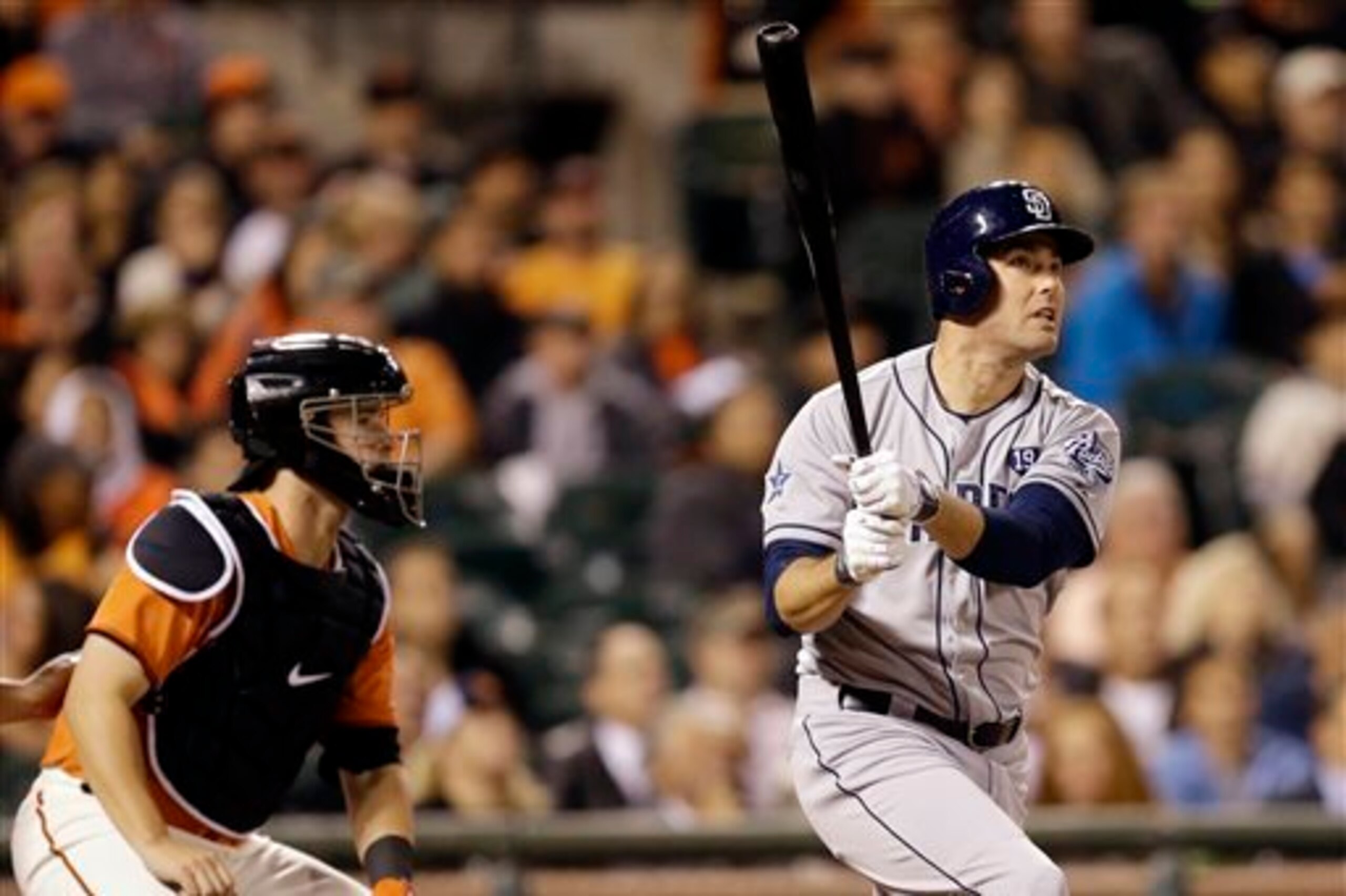 Now with the Mariners, Seth Smith hit .266/.367/.440 for the Padres last year and was easily San Diego's best bat.