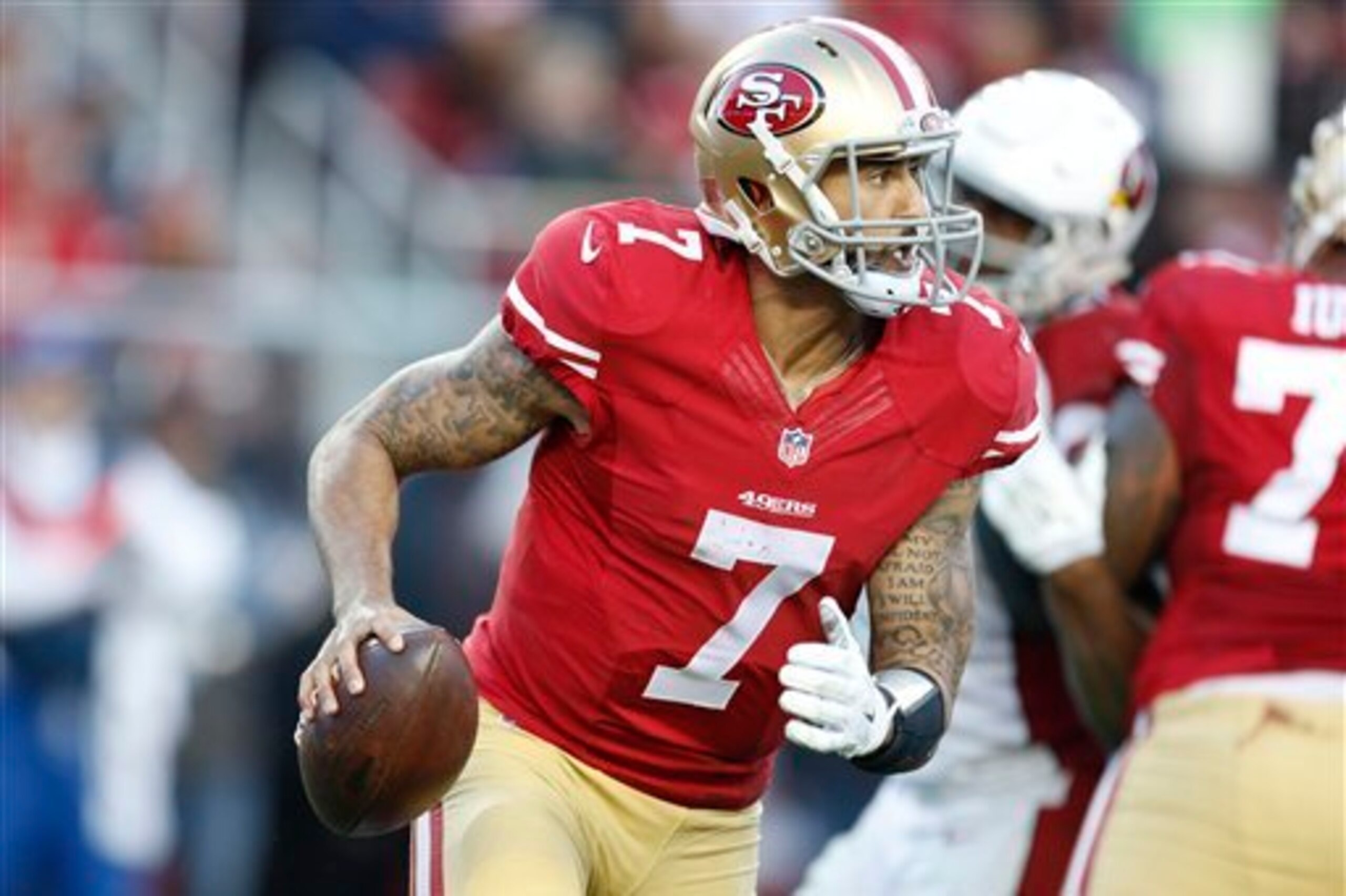 Kaepernick's poor 2014 puts him on the hot seat in 2015.
