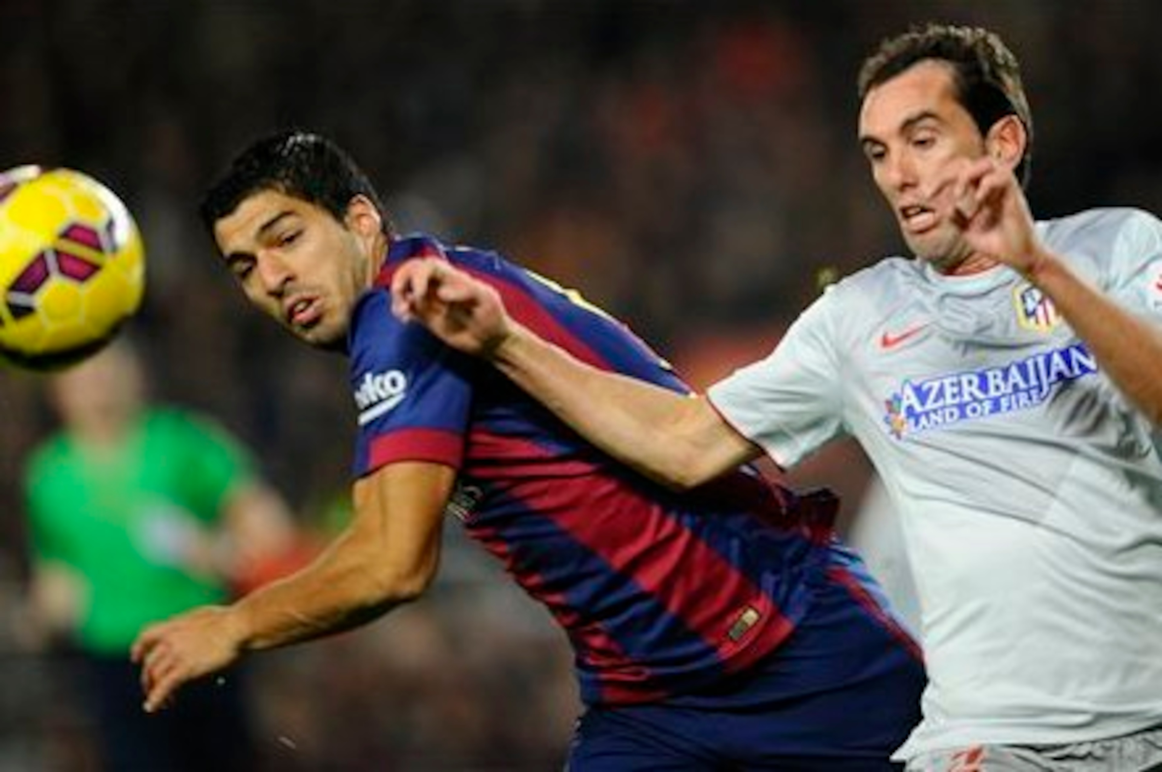 A move to Barca would see Diego Godin link up with compatriot Luis Suarez.