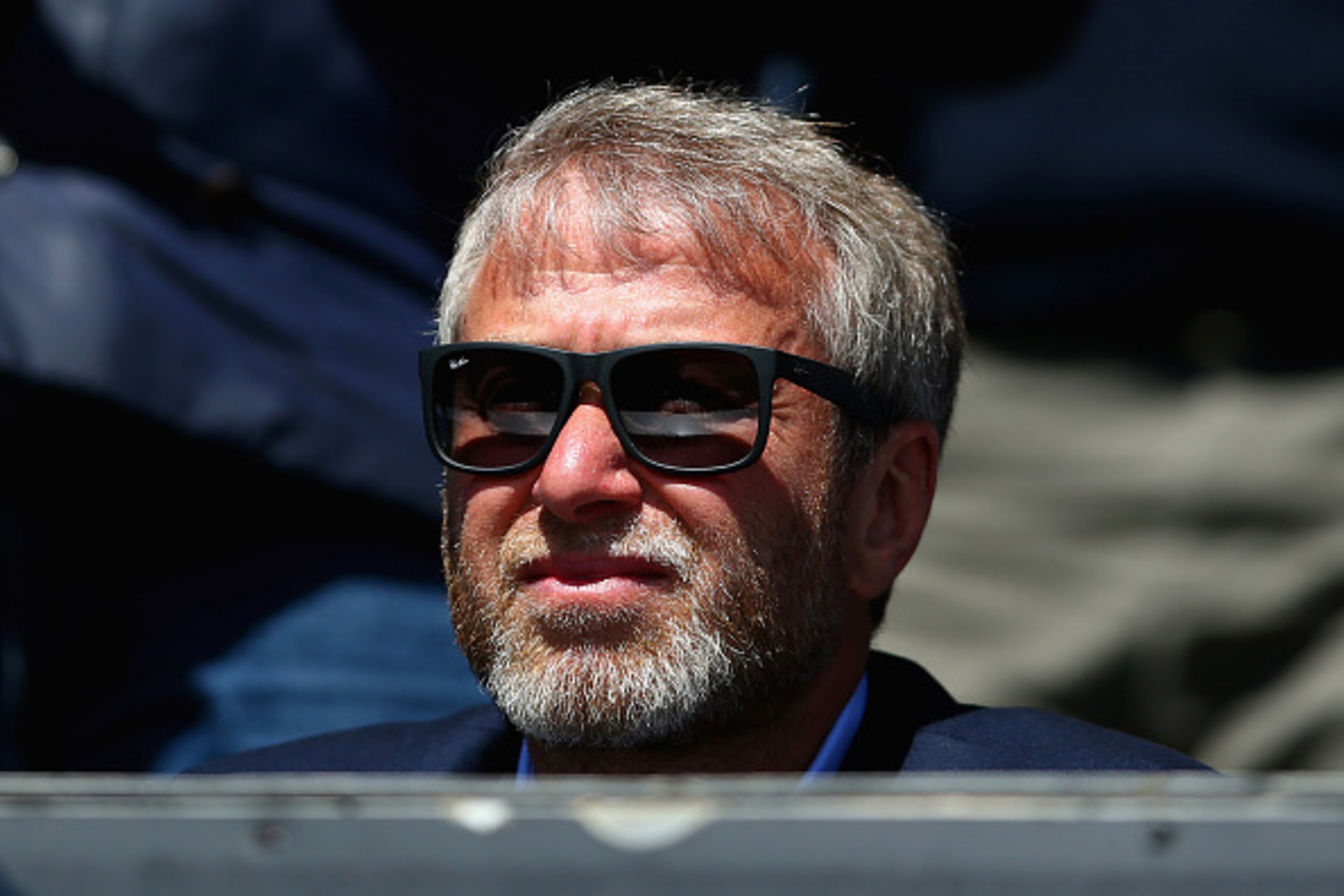 LONDON, ENGLAND - APRIL 12:  Chelsea owner Roman Abramovich looks on for his 700th game for Chelsea during the Barclays Premier League match between Queens Park Rangers and Chelsea at Loftus Road on April 12, 2015 in London, England.  (Photo by Paul Gilha