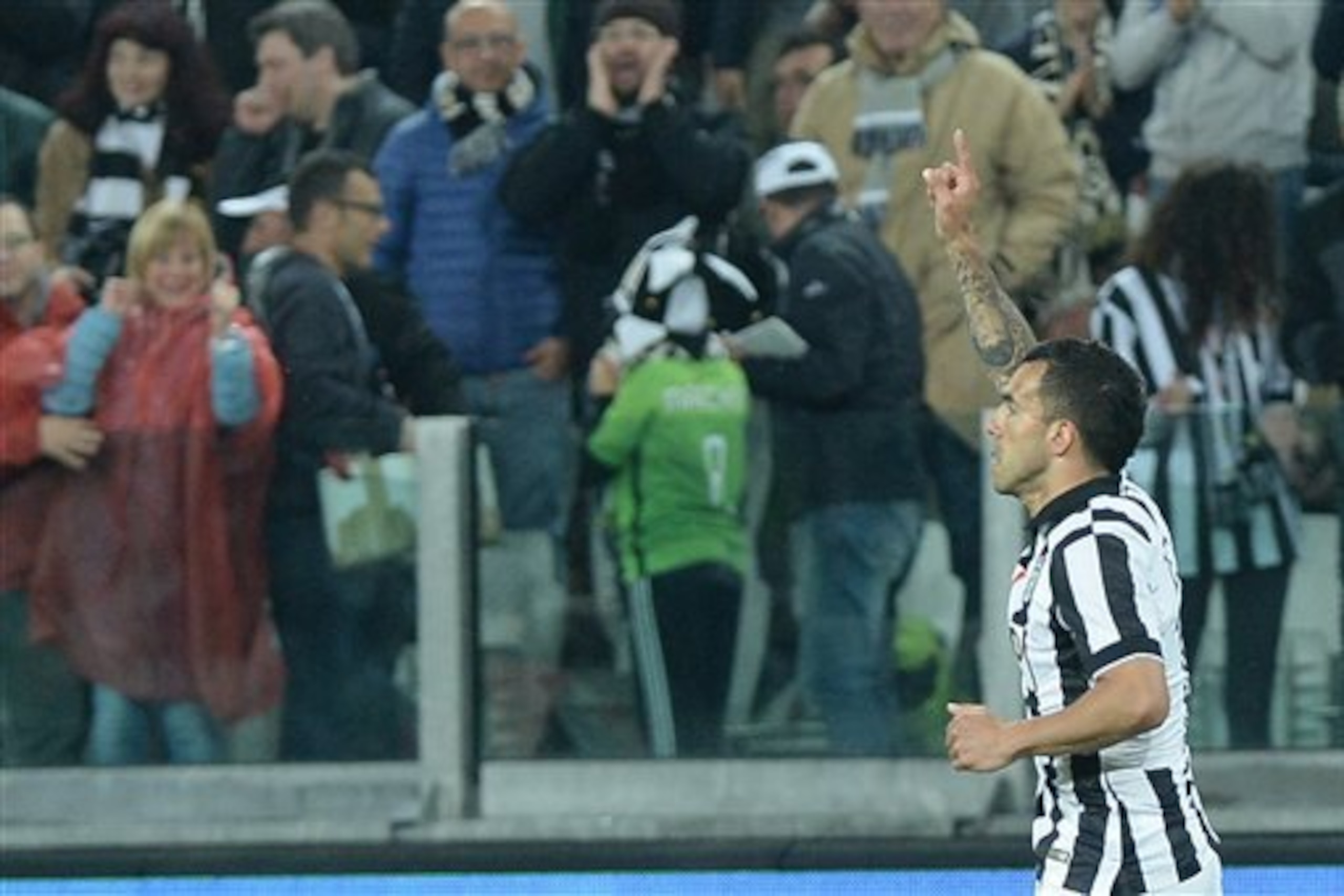 Tevez has had an excellent season with Juventus.