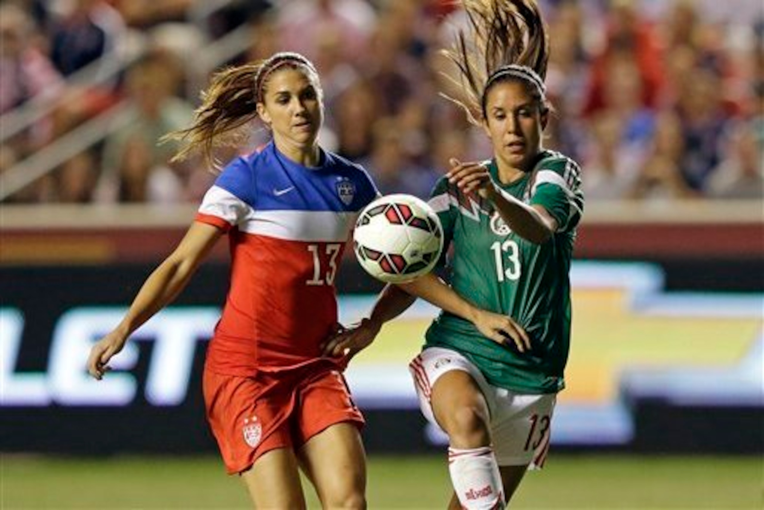 The USA beat Mexico 8-0 in September.