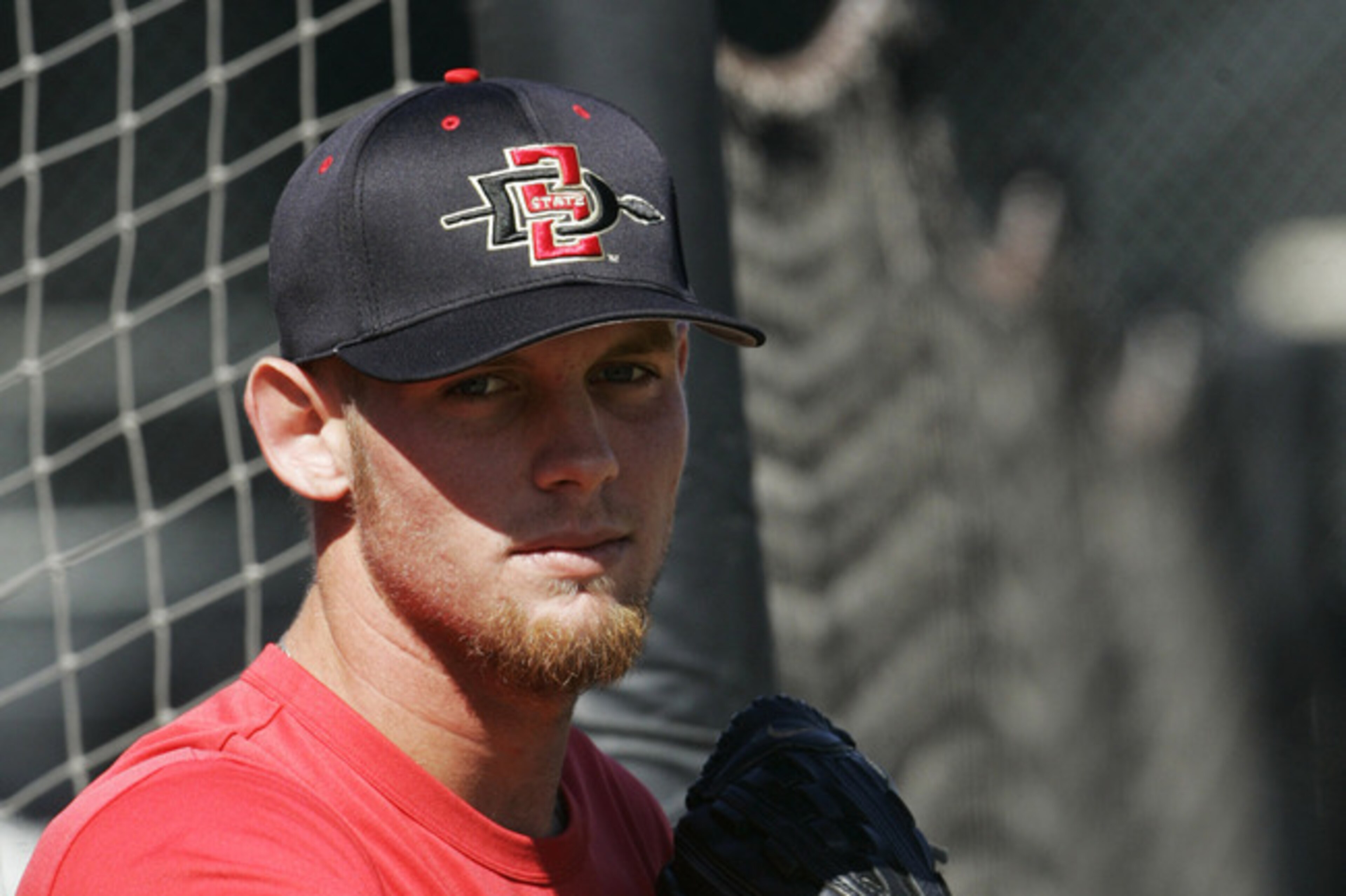 Strasburg in 2009 with San Diego State.