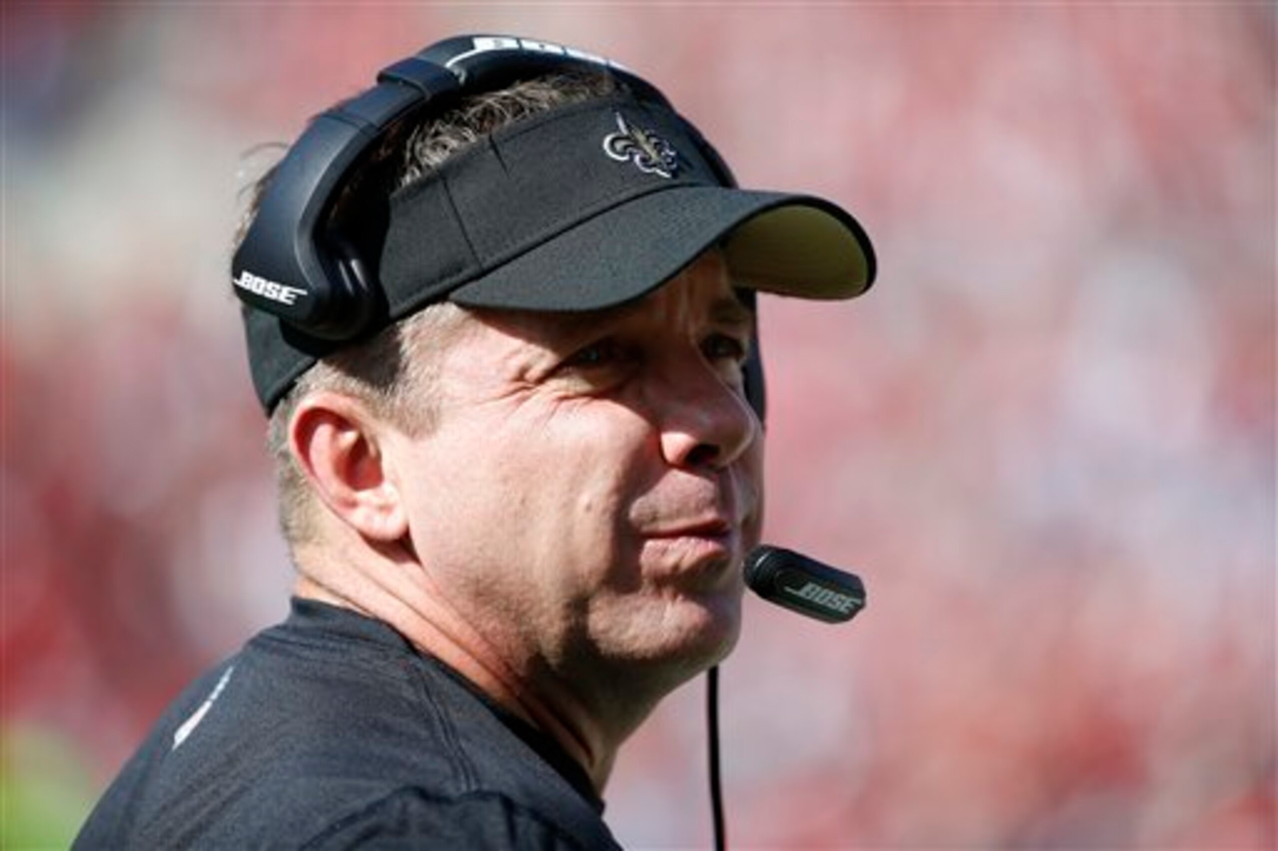 The NFL suspended Saints coach Sean Payton for the 2012 season.