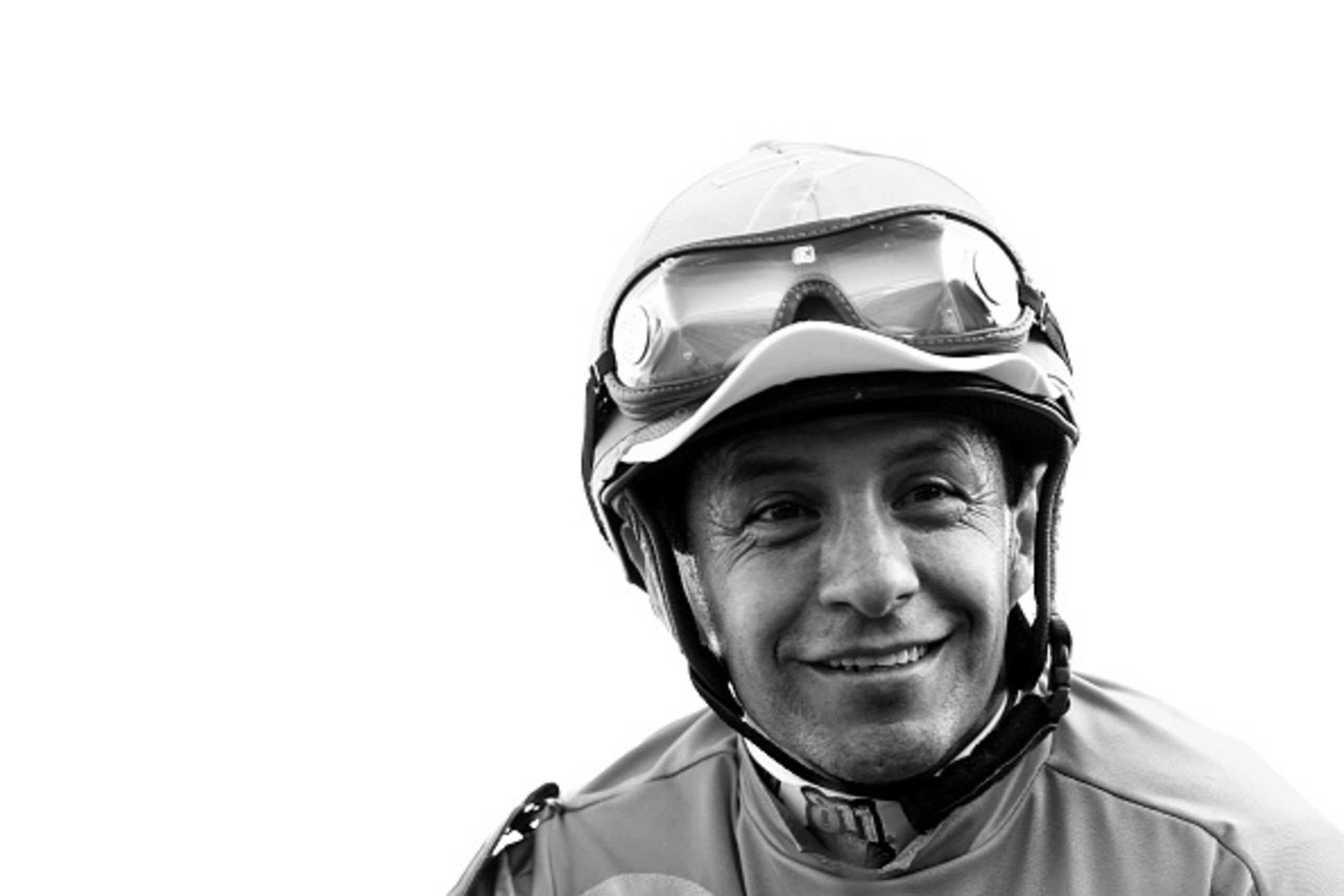 LOUISVILLE, KY - MAY 02:   (EDITORS NOTE: Image was processed in camera in black and white.) Jockey Victor Espinoza celebrates looks on atop of American Pharoah #18 after winning the 141st running of the Kentucky Derby at Churchill Downs on May 2, 2015 in