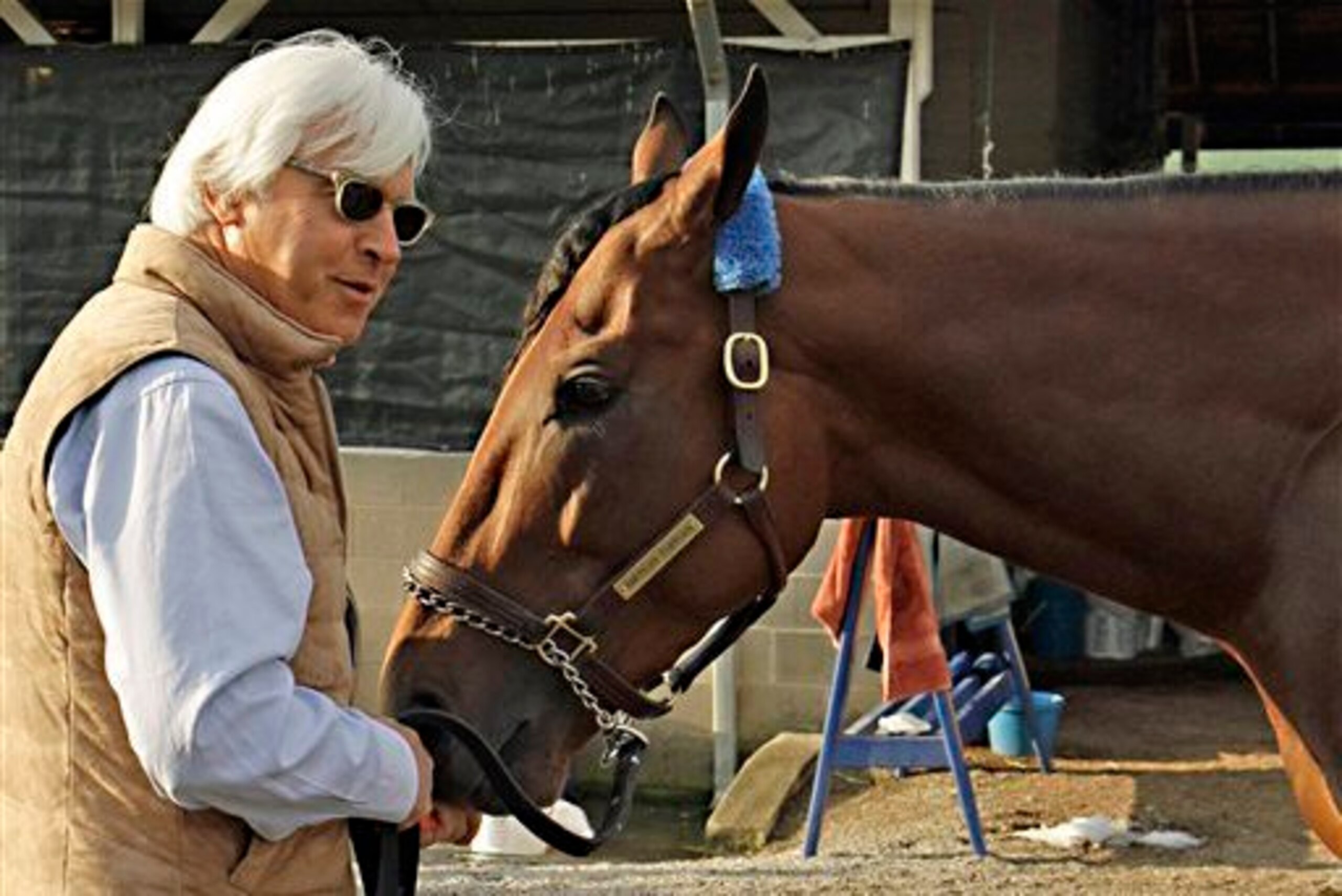 Hall of Fame trainer Bob Baffert has a fourth chance for a Triple Crown.