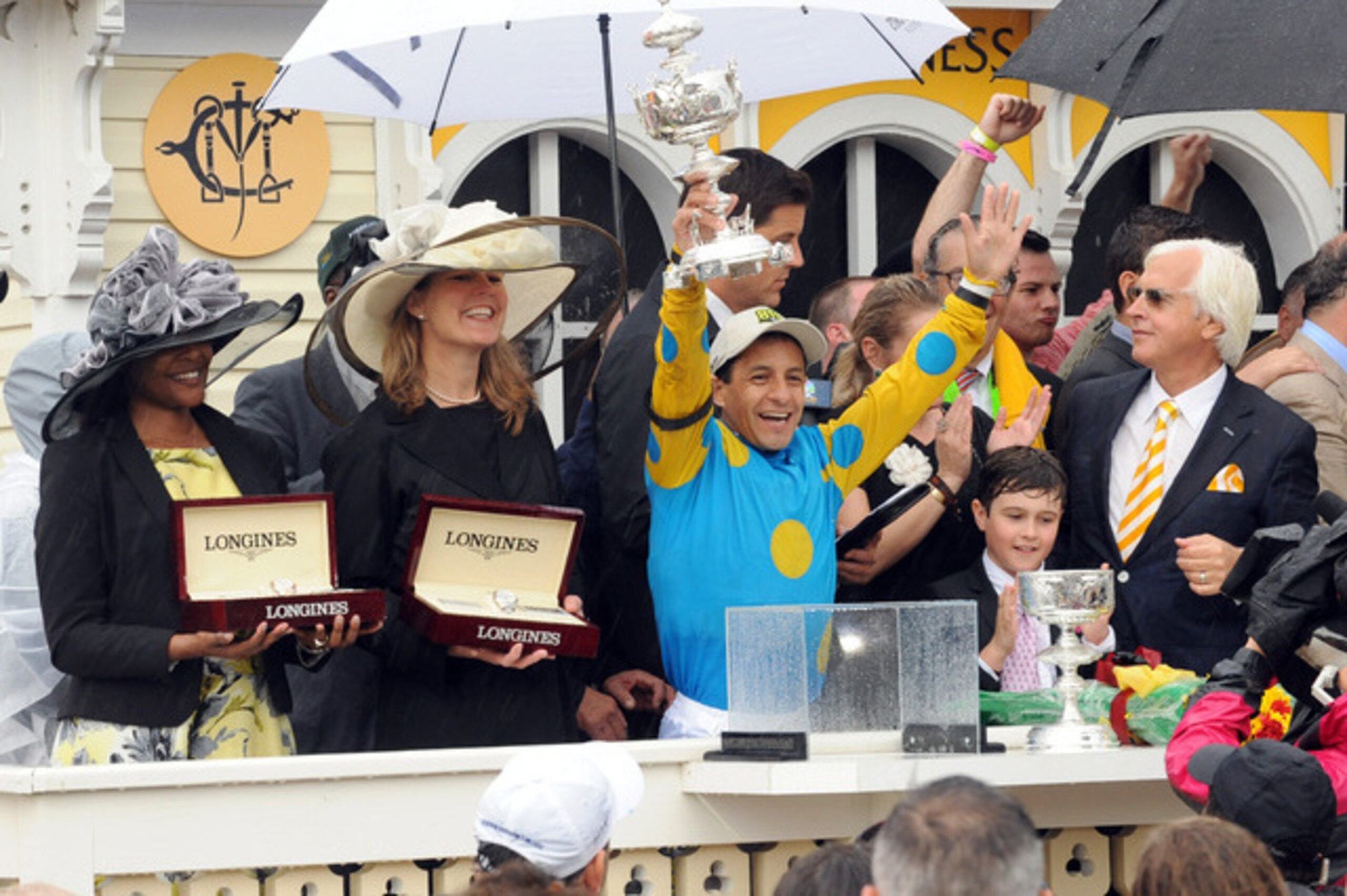 Espinoza is making his third attempt to win the Triple Crown.