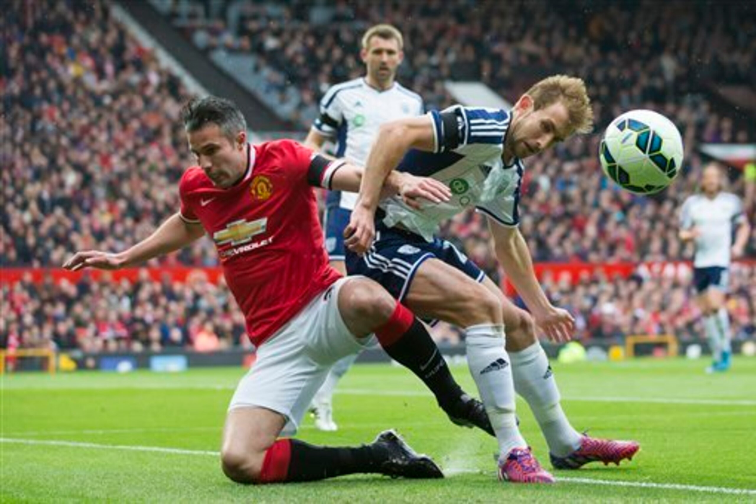 The Dutchman has had less of an impact at Old Trafford this season.