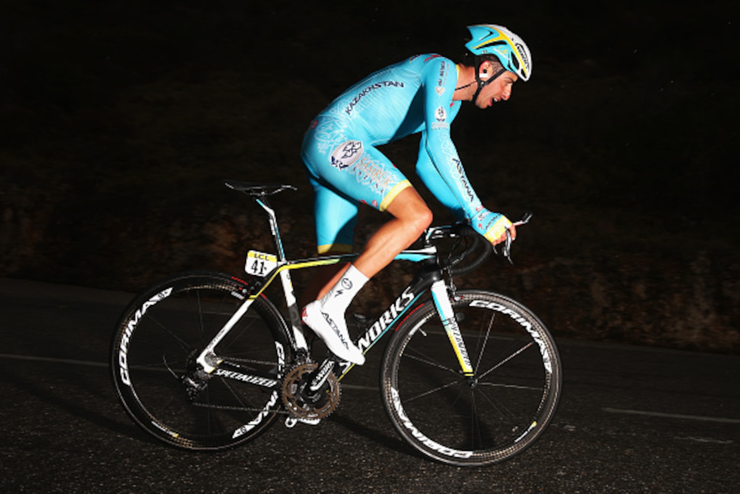 NICE, FRANCE - MARCH 15: Fabio Aru of Italy and Astana Pro Team competes during stage seven, the individual time trial of the Paris - Nice cycling race between Nice and Col d'Eze on March 15, 2015 in Nice, France. (Photo by Bryn Lennon/Getty Images) NICE, FRANCE - MARCH 15: Fabio Aru of Italy and Astana Pro Team competes during stage seven, the individual time trial of the Paris - Nice cycling race between Nice and Col d'Eze on March 15, 2015 in Nice, France. (Photo by Bryn Lennon/Getty Images)