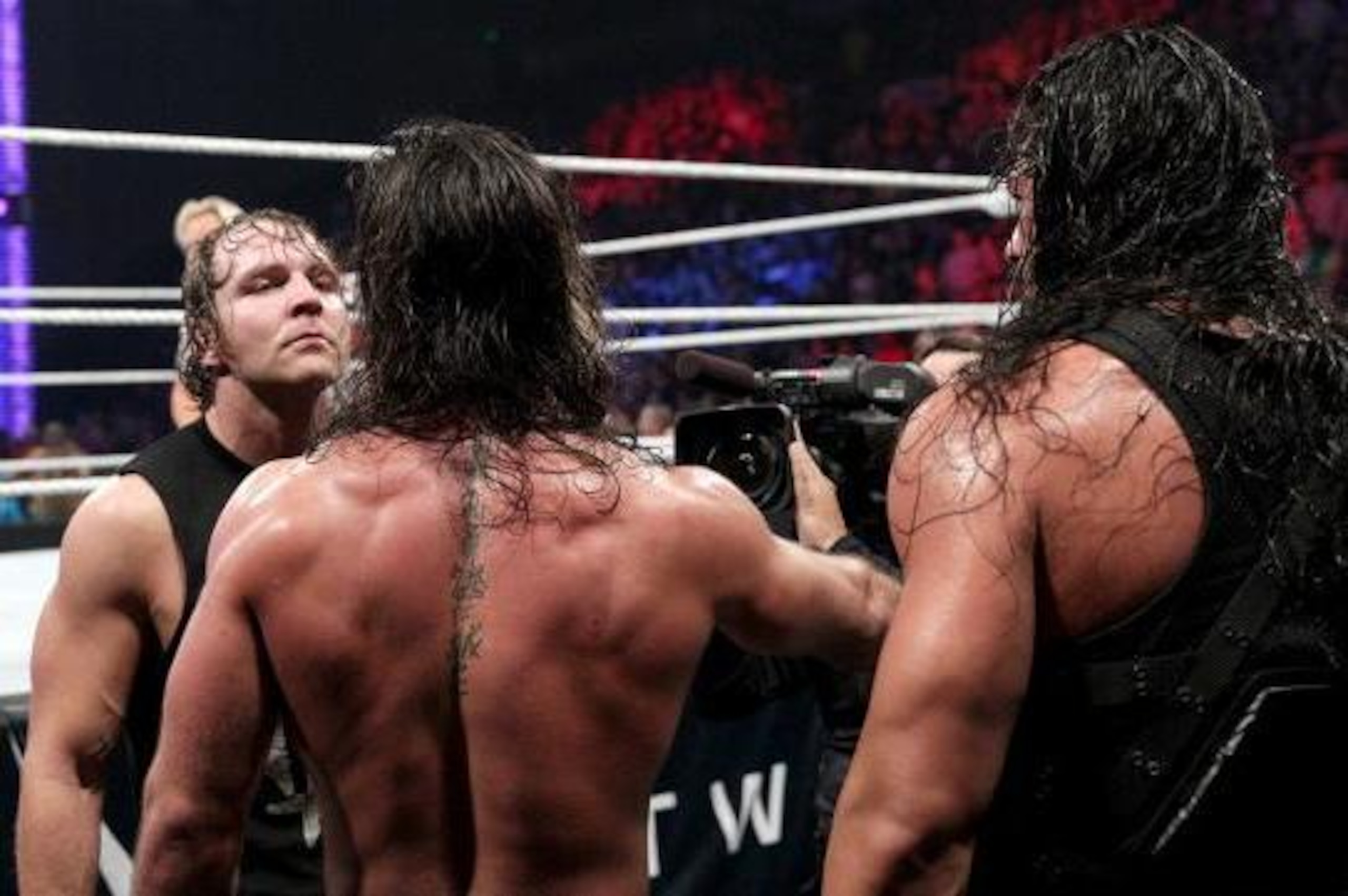The three former Shield members were a big part of the Payback main event. The three former Shield members were a big part of the Payback main event.