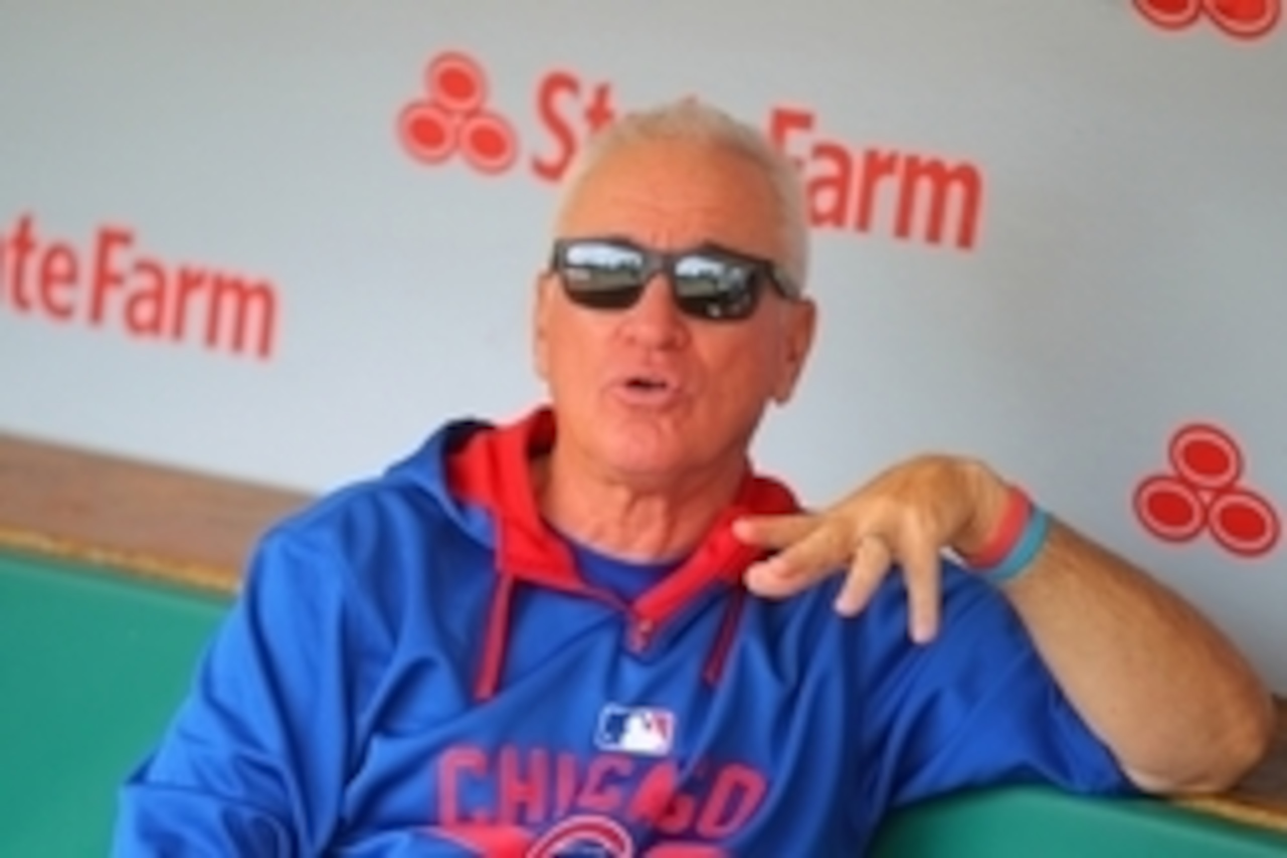 May 17, 2015; Chicago, IL, USA; Chicago Cubs manager Joe Maddon (70) looks on prior to the game against the Pittsburgh Pirates at Wrigley Field. Mandatory Credit: Dennis Wierzbicki-USA TODAY Sports May 17, 2015; Chicago, IL, USA; Chicago Cubs manager Joe Maddon (70) looks on prior to the game against the Pittsburgh Pirates at Wrigley Field. Mandatory Credit: Dennis Wierzbicki-USA TODAY Sports