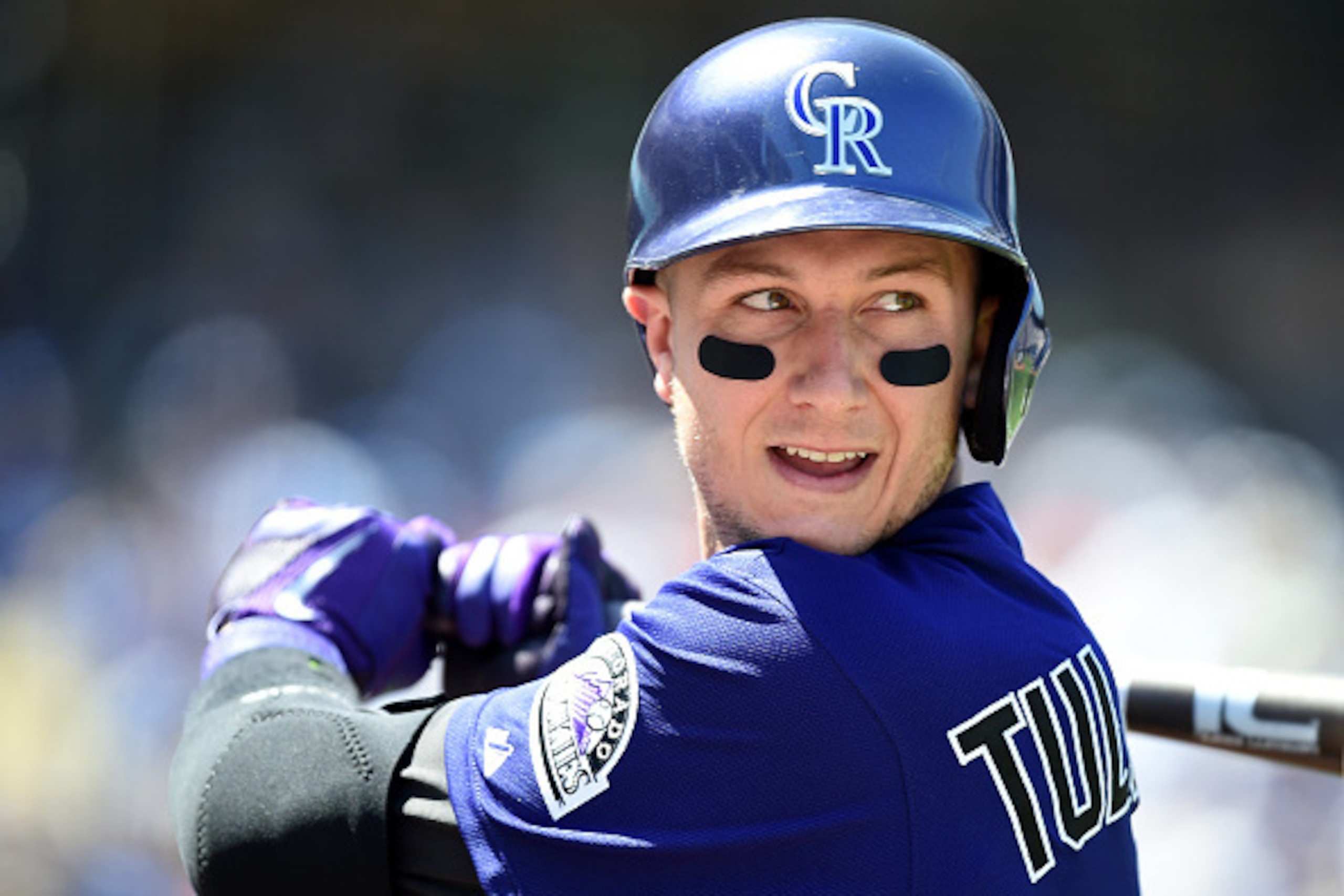 LOS ANGELES, CA - APRIL 19: Troy Tulowitzki #2 of the Colorado Rockies warms up on deck during a 7-0 loss to the Los Angeles Dodgers at Dodger Stadium on April 19, 2015 in Los Angeles, California. (Photo by Harry How/Getty Images) LOS ANGELES, CA - APRIL 19: Troy Tulowitzki #2 of the Colorado Rockies warms up on deck during a 7-0 loss to the Los Angeles Dodgers at Dodger Stadium on April 19, 2015 in Los Angeles, California. (Photo by Harry How/Getty Images)