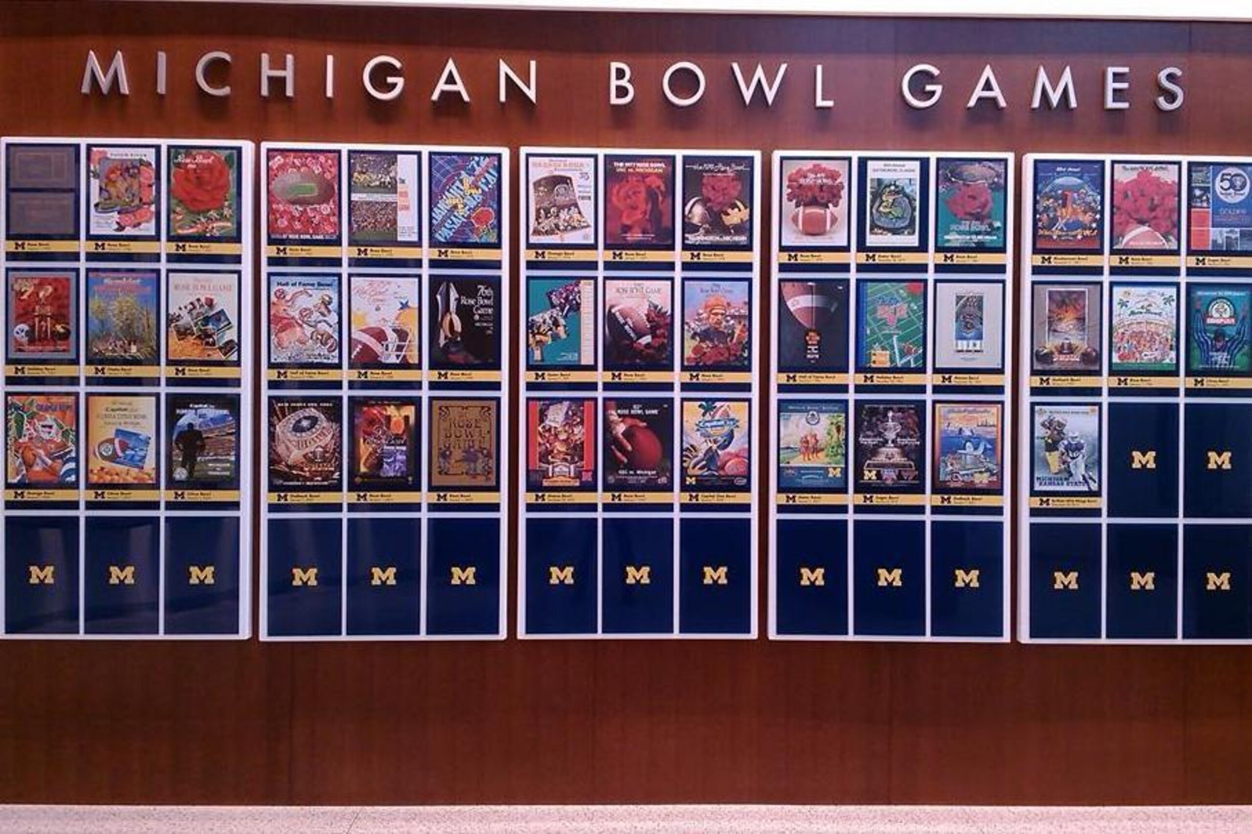 Michigan has played in 43 bowl games (20-23), per MCUBed.net