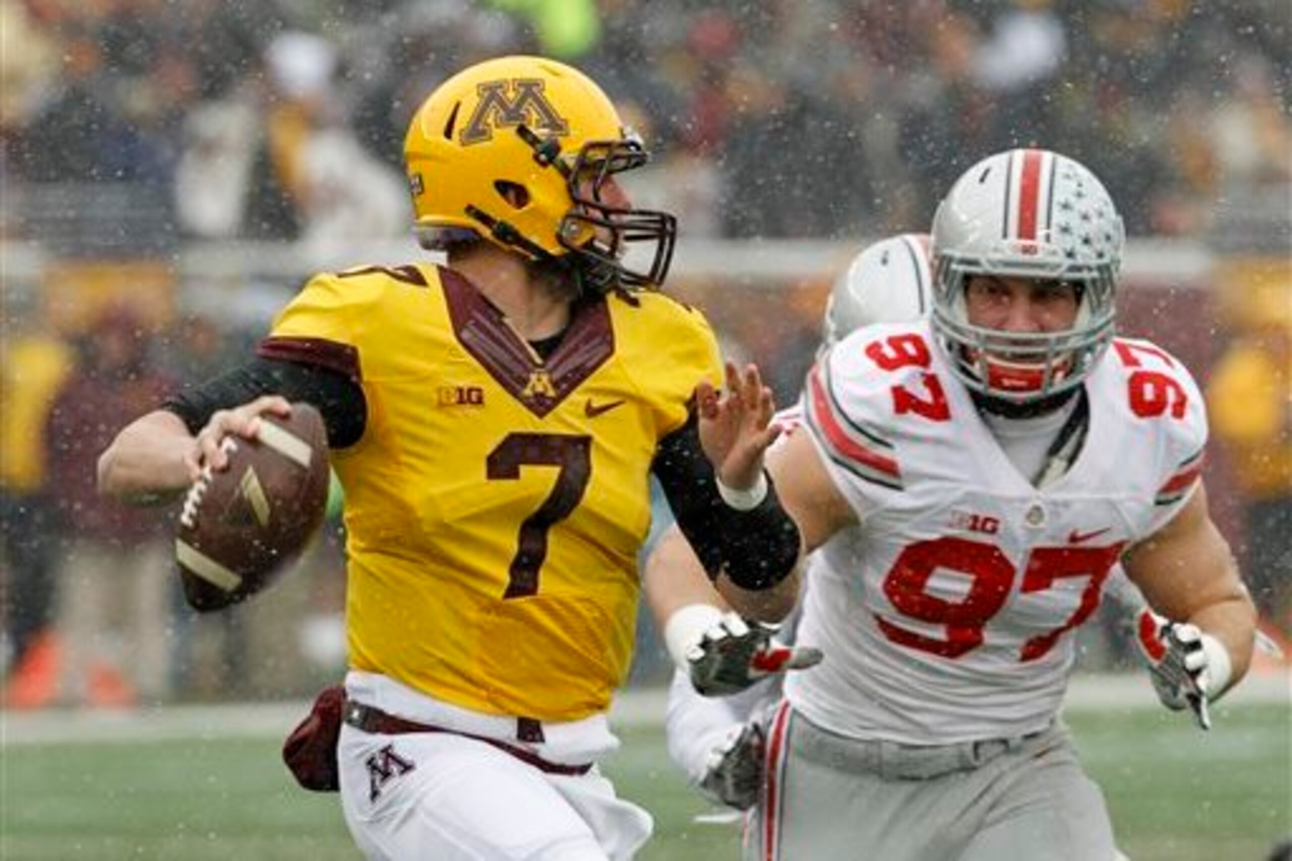Ohio State got a battle from Minnesota last October. Ohio State got a battle from Minnesota last October.