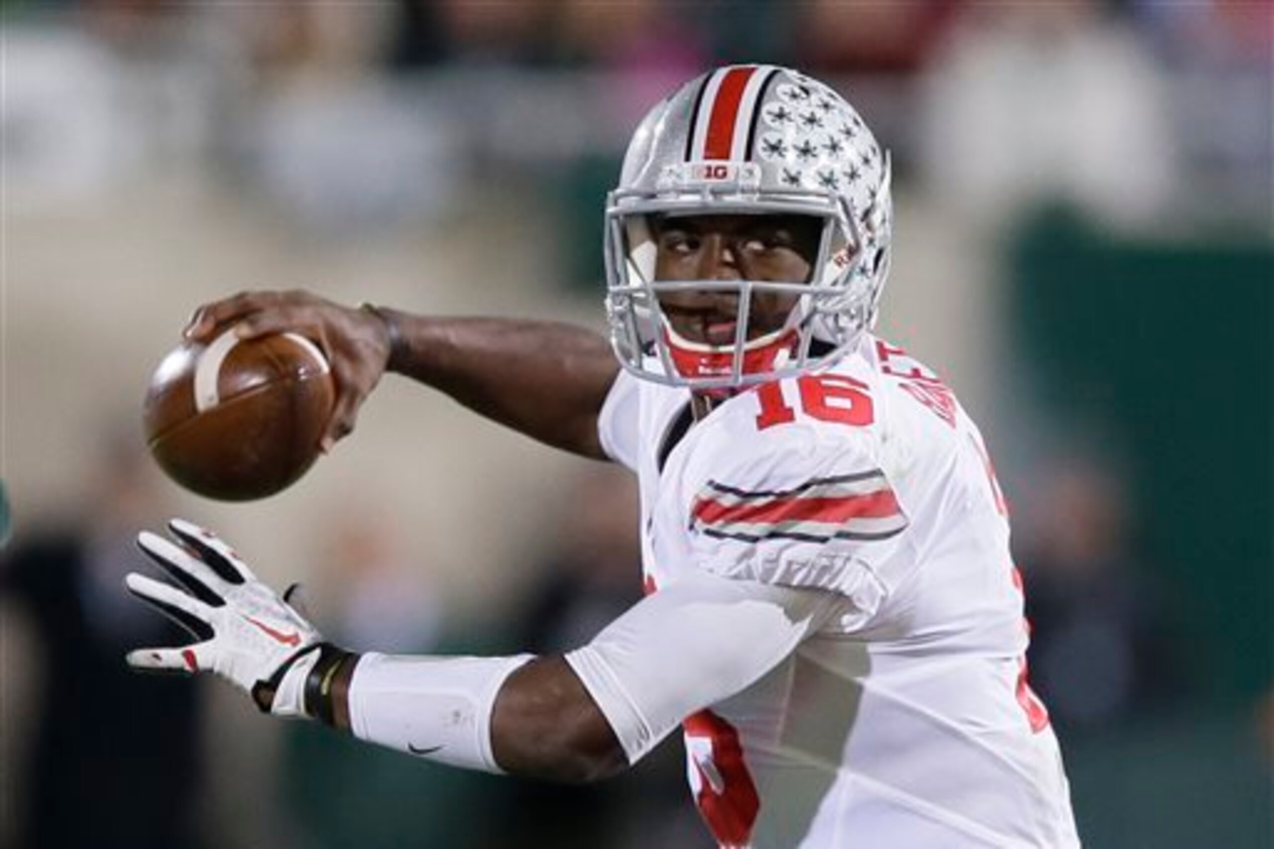 J.T. Barrett and Ohio State got the best of Michigan State in East Lansing last November. J.T. Barrett and Ohio State got the best of Michigan State in East Lansing last November.