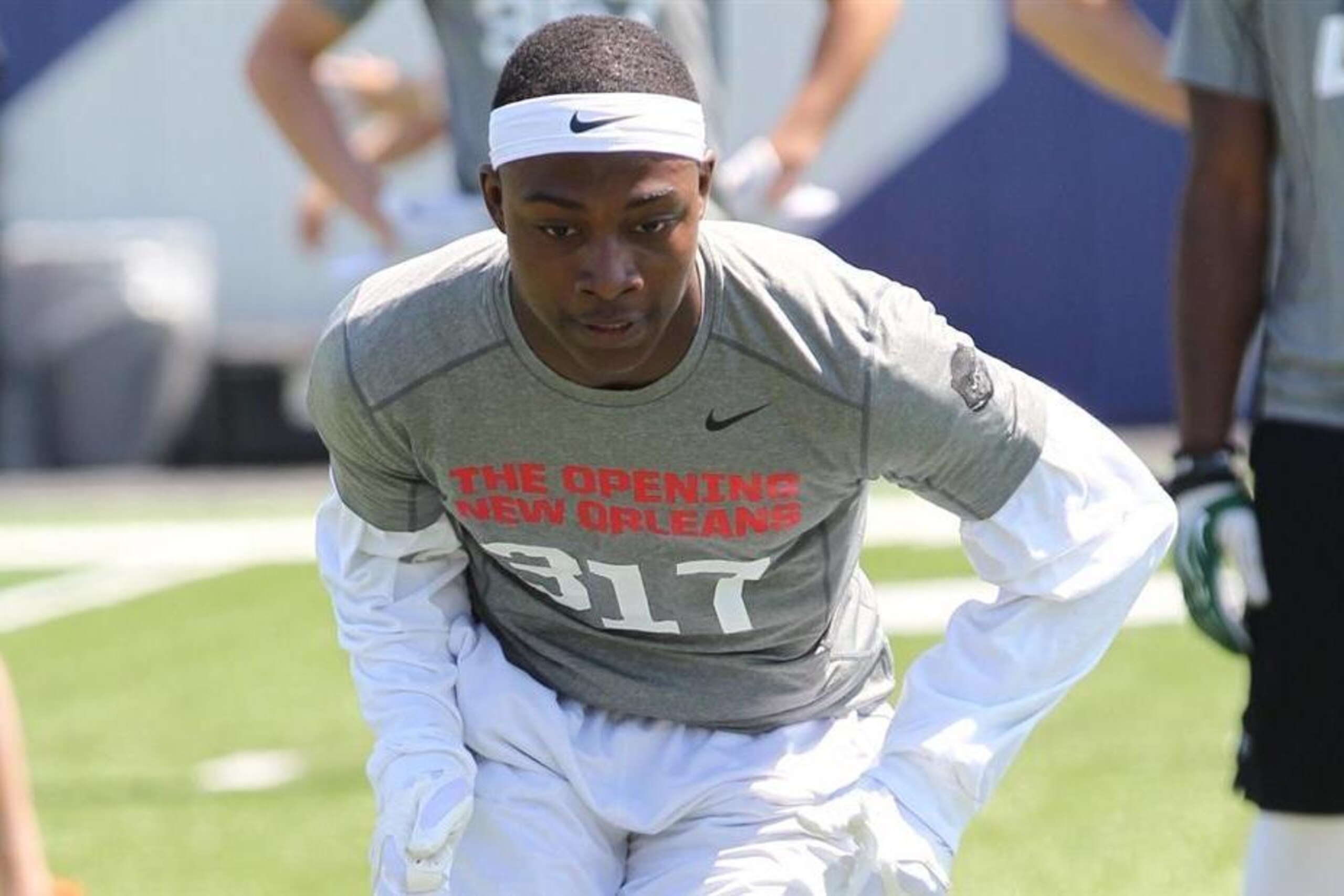 TaDarryl Marshall is an athlete who can play on either side of the ball.
