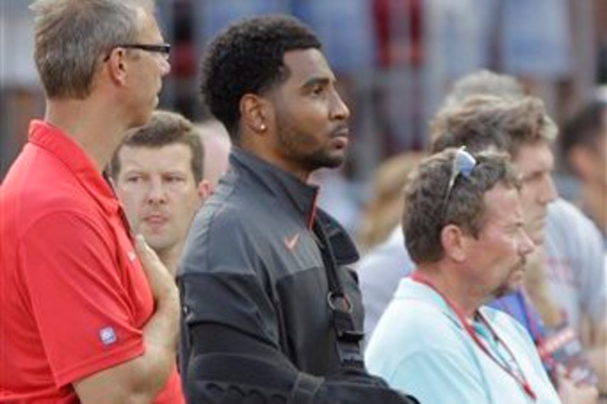 Braxton Miller watches Ohio State's Sept. 29 showdown with Cincinnati.