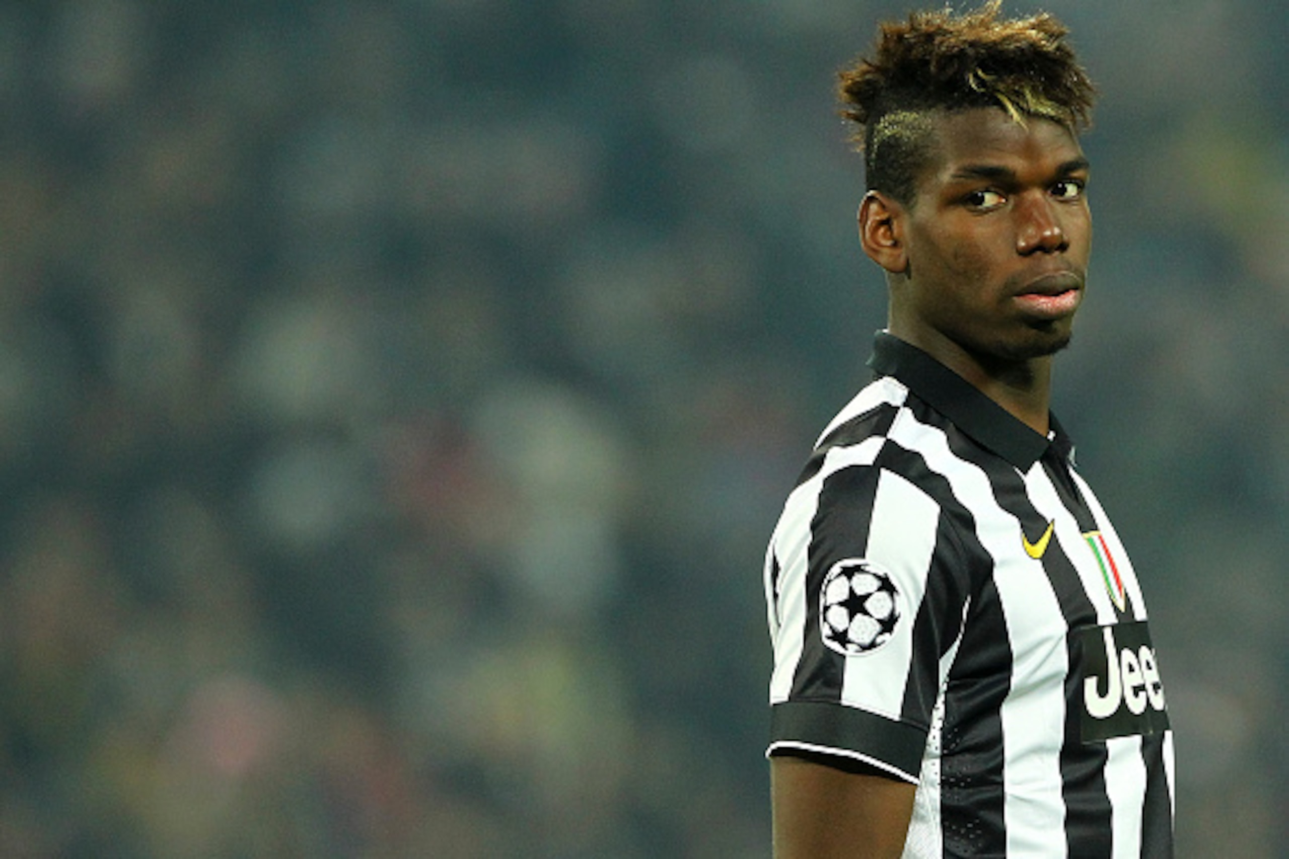 TURIN, ITALY - FEBRUARY 24: Paul Pogba of Juventus FC looks on during the UEFA Champions League Round of 16 match between Juventus and Borussia Dortmund at Juventus Arena on February 24, 2015 in Turin, Italy. (Photo by Marco Luzzani/Getty Images) TURIN, ITALY - FEBRUARY 24: Paul Pogba of Juventus FC looks on during the UEFA Champions League Round of 16 match between Juventus and Borussia Dortmund at Juventus Arena on February 24, 2015 in Turin, Italy. (Photo by Marco Luzzani/Getty Images)