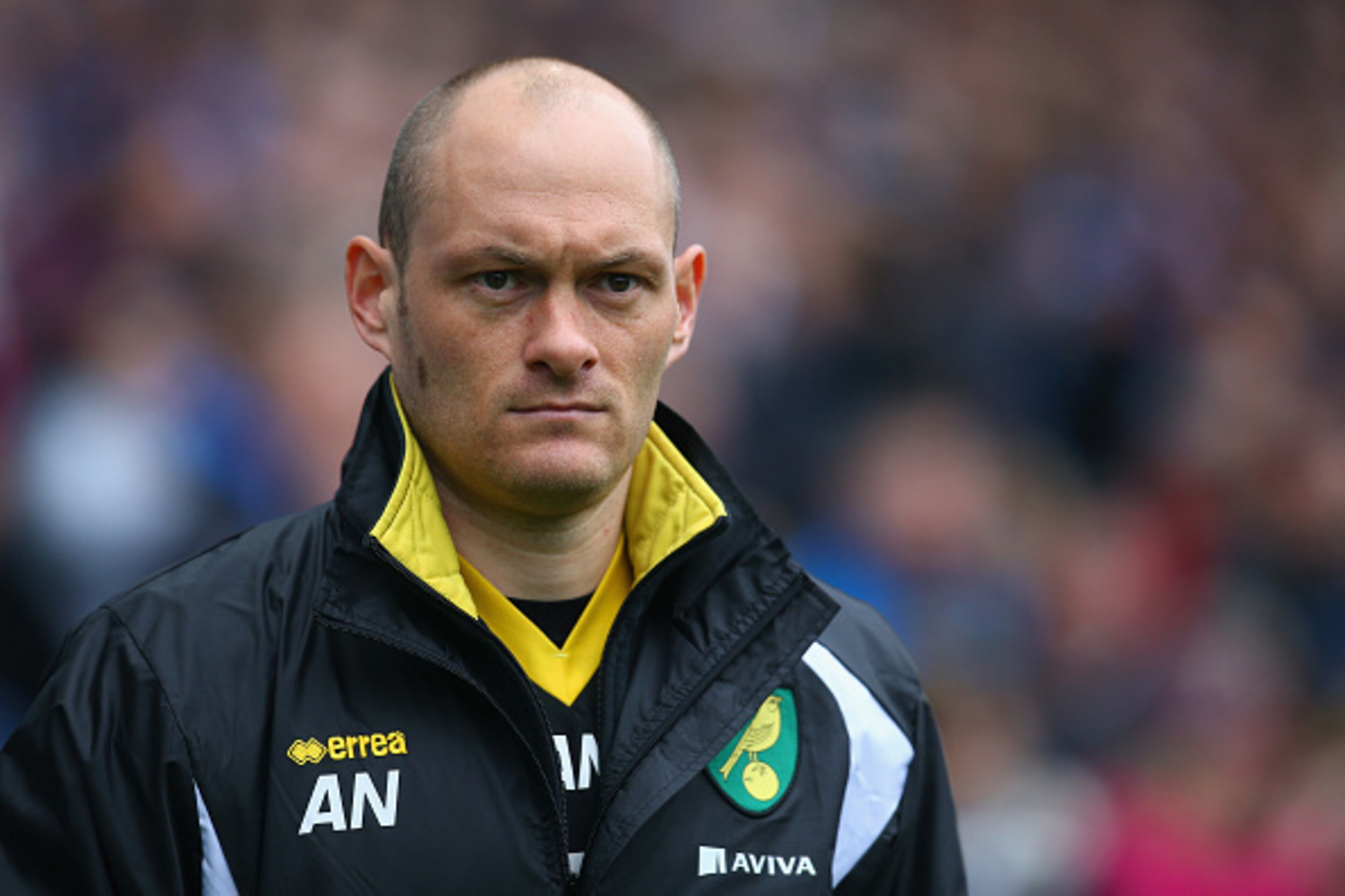 BRIGHTON, ENGLAND - APRIL 03: Manager Alex Neil of Norwich looks on during the Sky Bet Championship match between Brighton & Hove Albion and Norwich City at Amex Stadium on April 3, 2015 in Brighton, England. (Photo by Charlie Crowhurst/Getty Images) BRIGHTON, ENGLAND - APRIL 03: Manager Alex Neil of Norwich looks on during the Sky Bet Championship match between Brighton & Hove Albion and Norwich City at Amex Stadium on April 3, 2015 in Brighton, England. (Photo by Charlie Crowhurst/Getty Images)