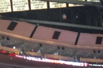 Smith watched J.R. for Games 3 and 4 of the Cavaliers-Bulls series at the United Center, along with his parents for Mother's Day weekend.