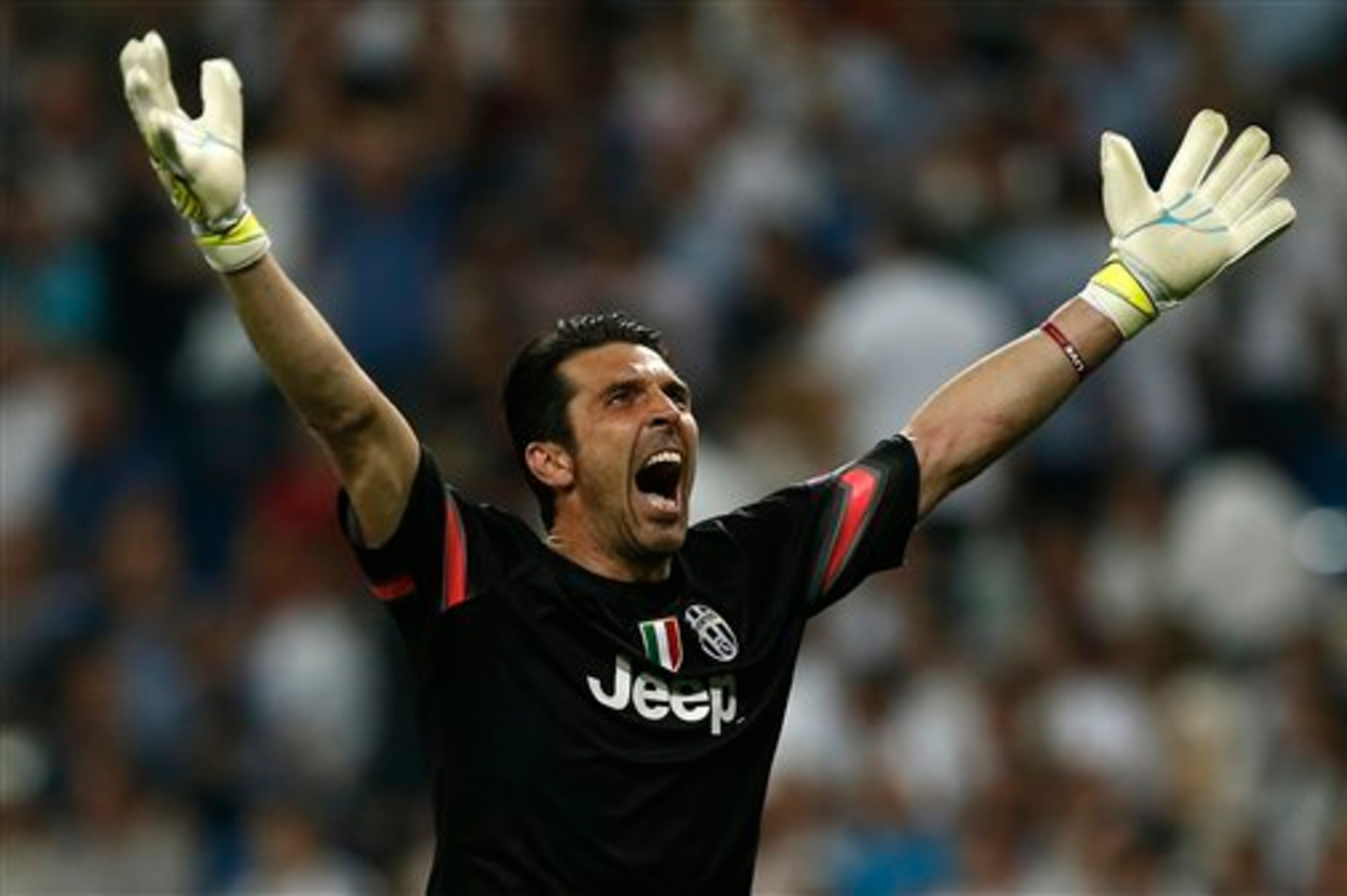 Buffon made a series of top saves.