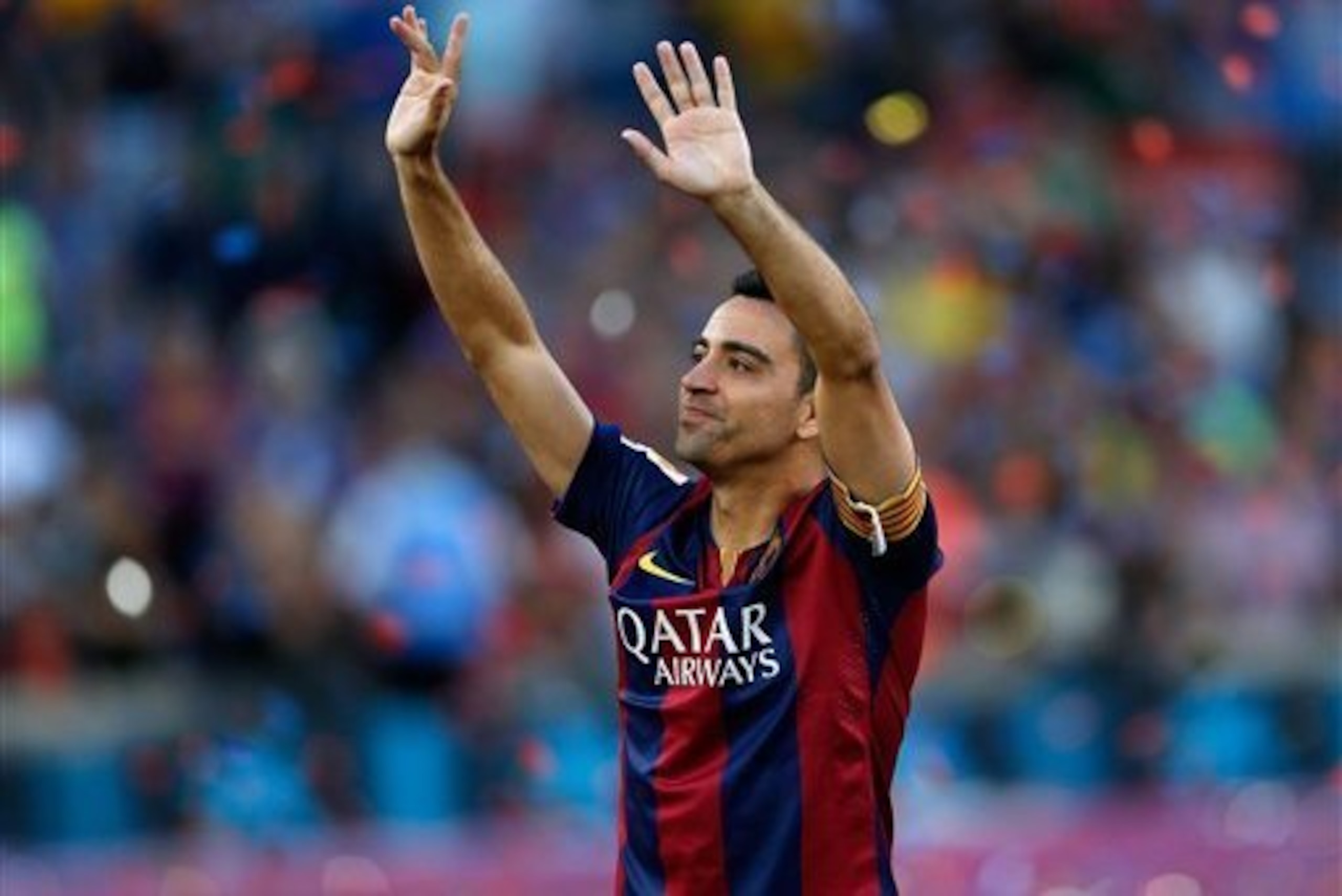 Xavi is set to depart in the summer.