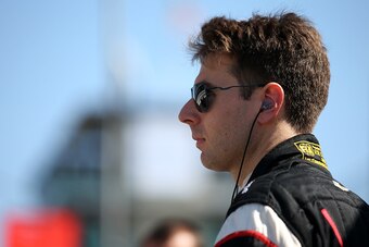 INDIANAPOLIS, IN - MAY 22:  Will Power of Australia driver of the #1 Verizon Team Penske Chevrolet Dallara prepares to drive during final practice on Carb Day for the the 99th running of the Indianapolis 500 Mile Race at Indianapolis Motorspeedway on May 