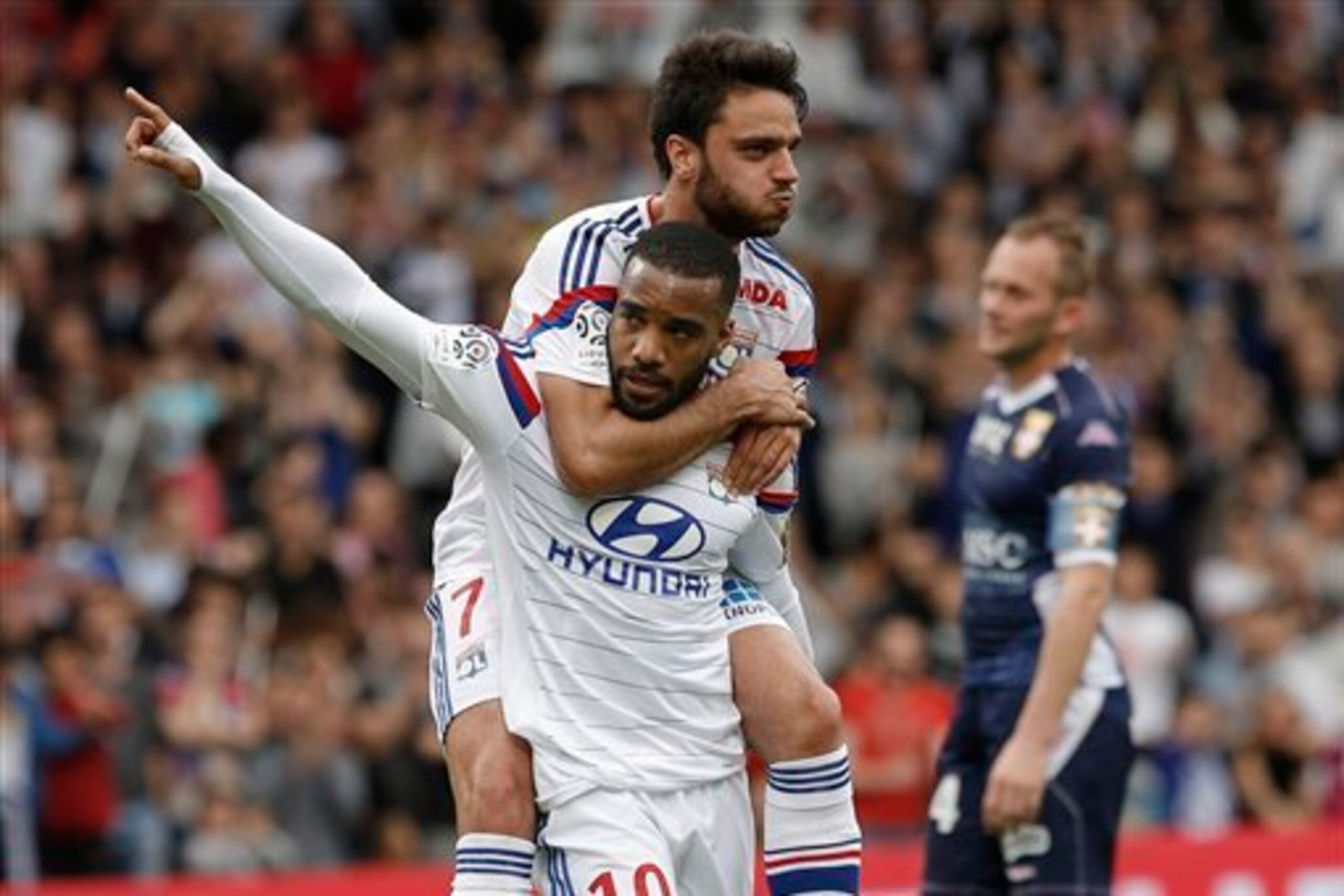 Lacazette has enjoyed a fantastic season with Lyon.