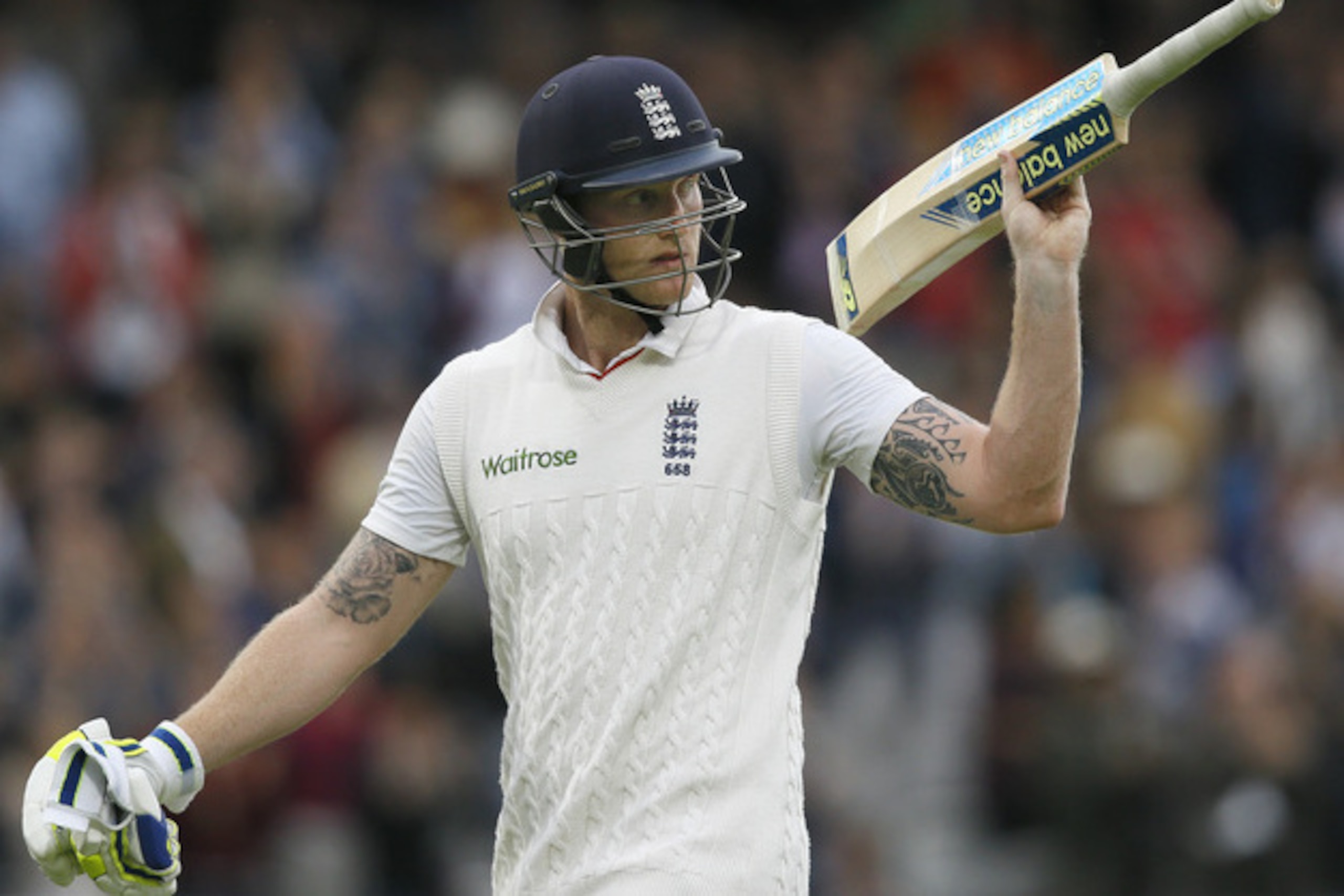 Ben Stokes had missed out on a century in the first innings at Lord's.