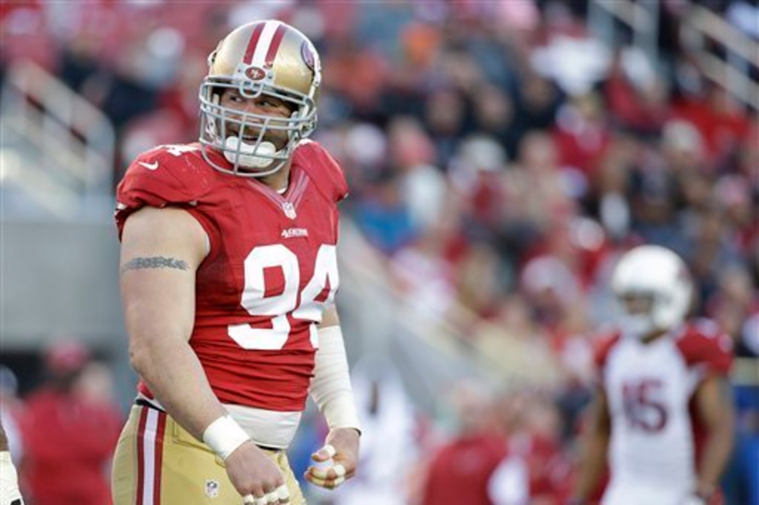 Justin Smith leaves big shoes to fill.