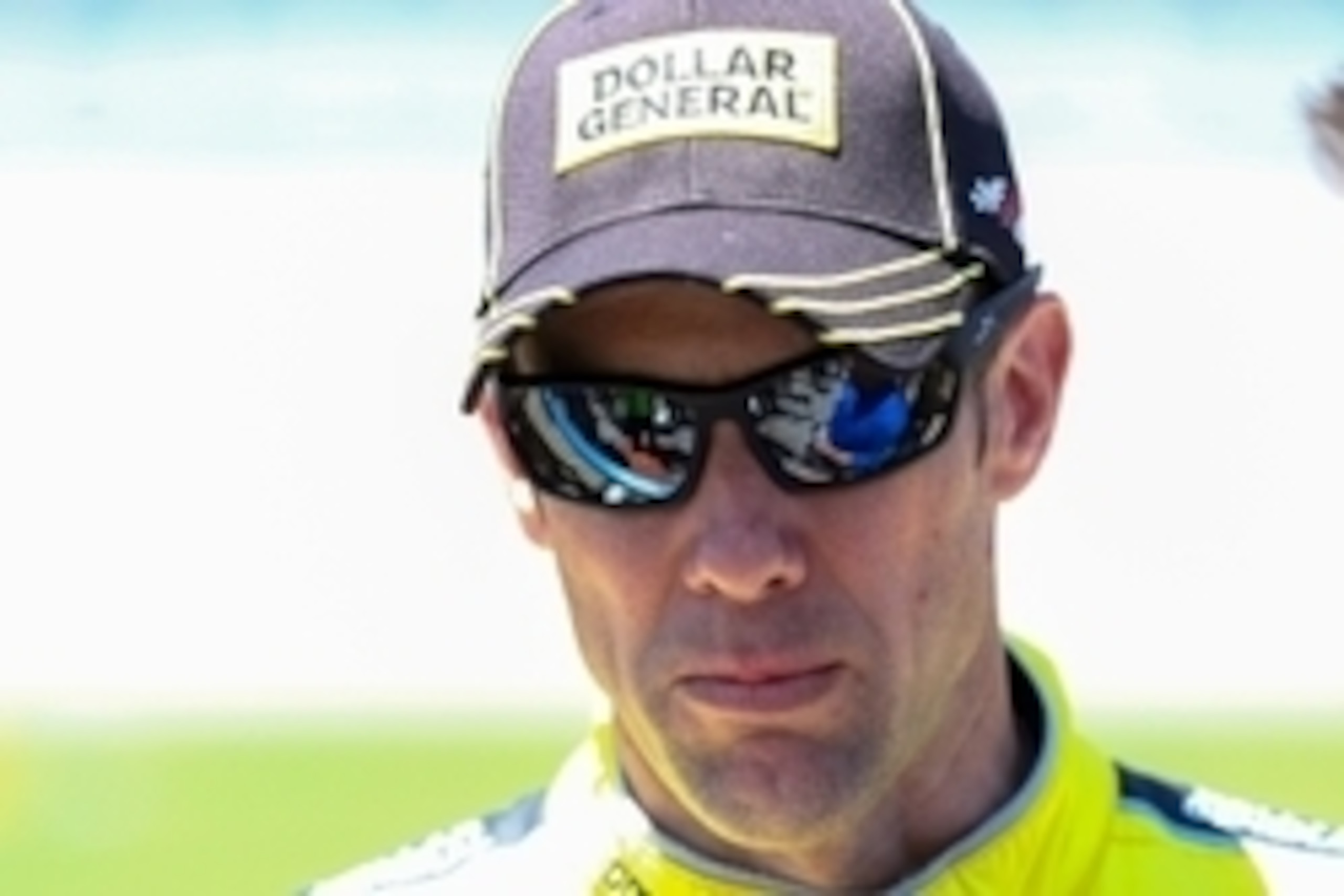 May 2, 2015; Talladega, AL, USA; NASCAR Sprint Cup Series driver Matt Kenseth (20) during qualifying for the Geico 500 at Talladega Superspeedway. Mandatory Credit: Randy Sartin-USA TODAY Sports