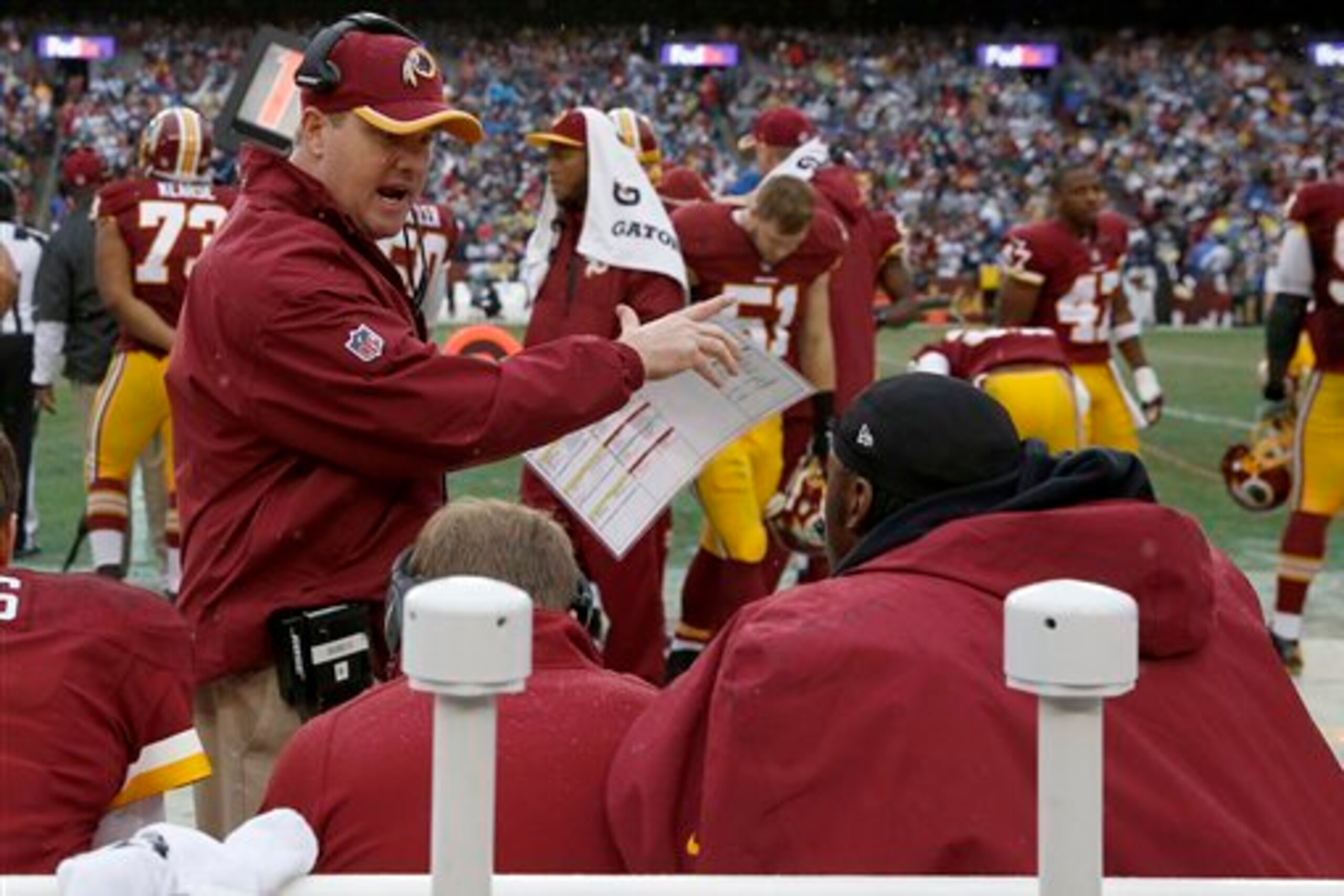 Gruden has to craft an offense that puts less pressure on his struggling quarterback.