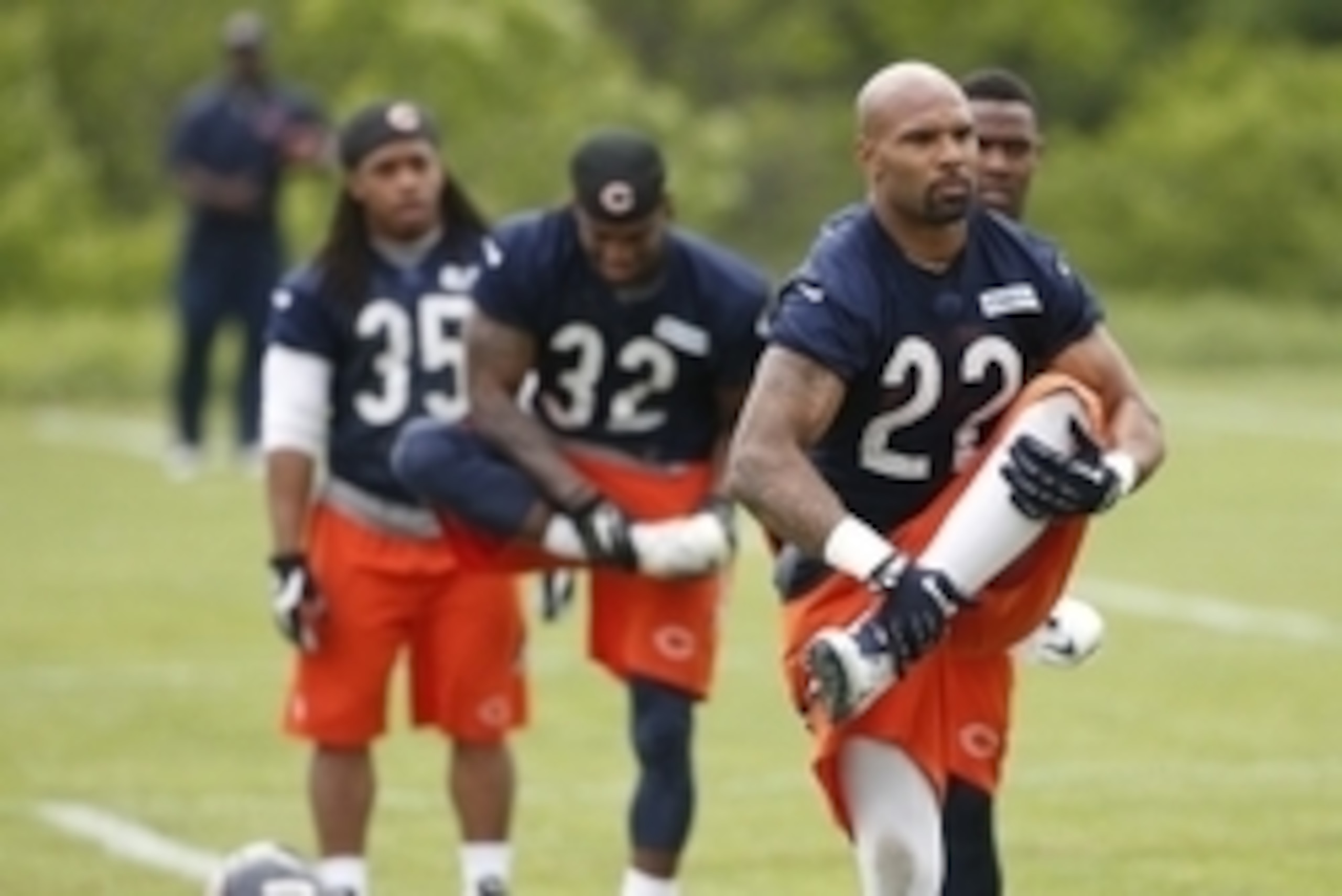 May 27, 2015; Lake Forest, IL, USA; Chicago Bears running back Matt Forte (22) during organized team activities at the Halas Hall. Mandatory Credit: Kamil Krzaczynski-USA TODAY Sports