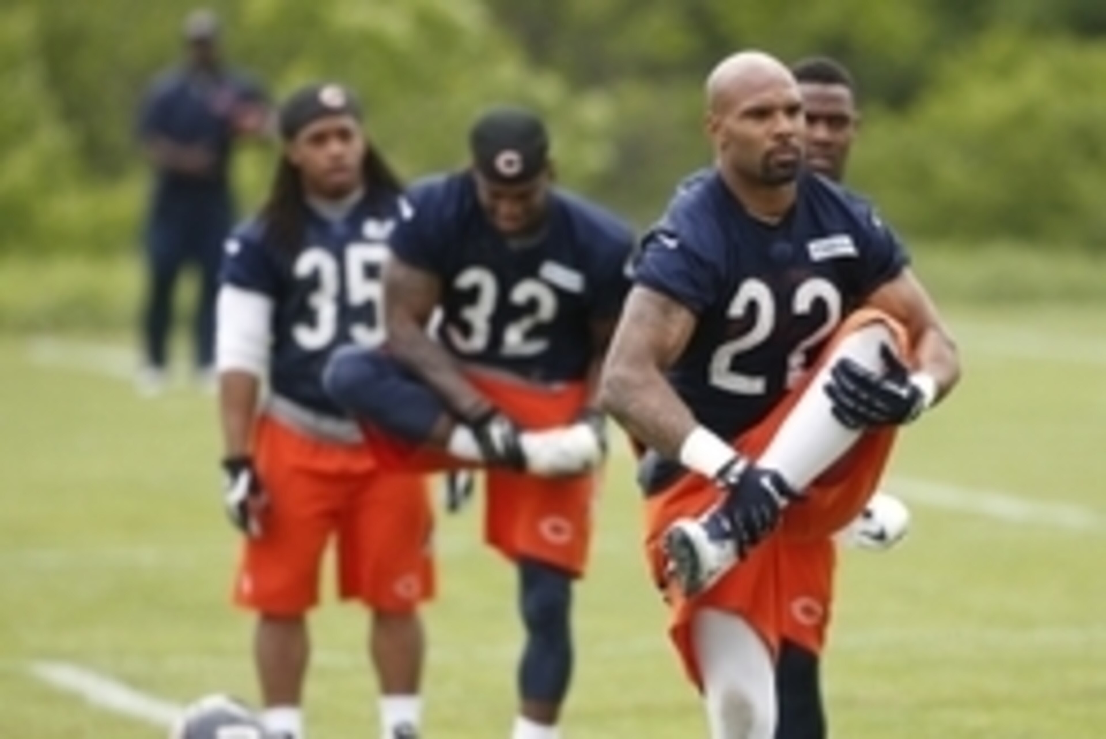 May 27, 2015; Lake Forest, IL, USA; Chicago Bears running back Matt Forte (22) during organized team activities at the Halas Hall. Mandatory Credit: Kamil Krzaczynski-USA TODAY Sports