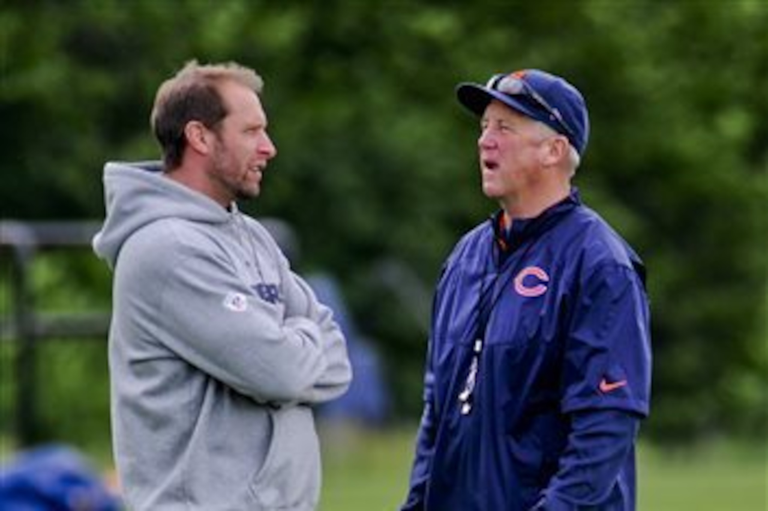 2015 will be offensive coordinator Adam Gase (left) and head coach John Fox's (right) first season together in Chicago after spending the last four together in Denver.