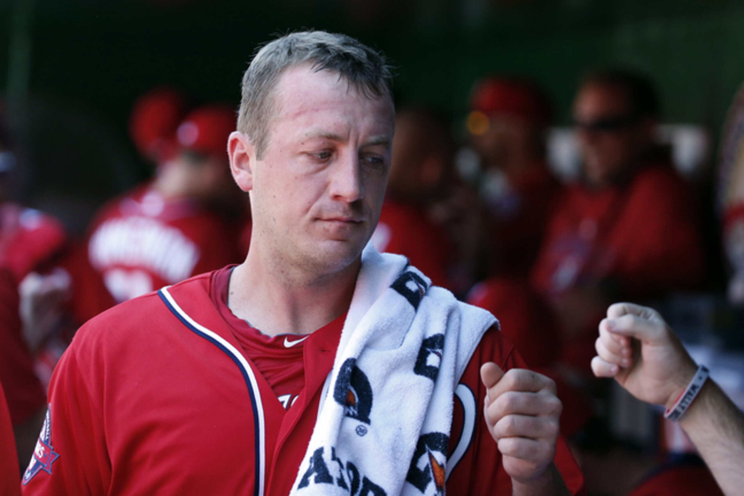 The Nationals are liable to shop Jordan Zimmermann and his contract with so much money now committed to Max Scherzer.