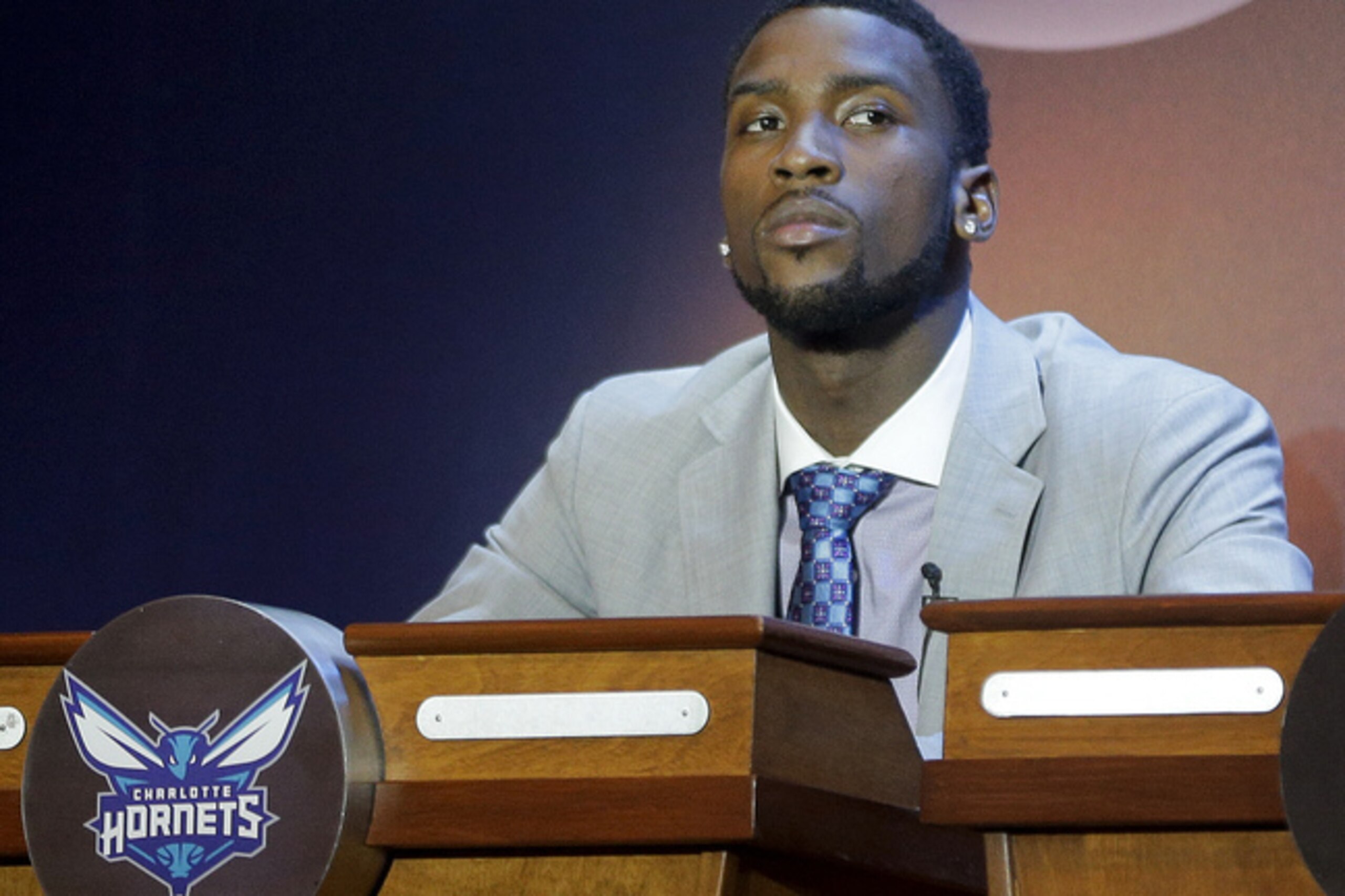 Charlotte's season didn't get any better at the NBA draft lottery.
