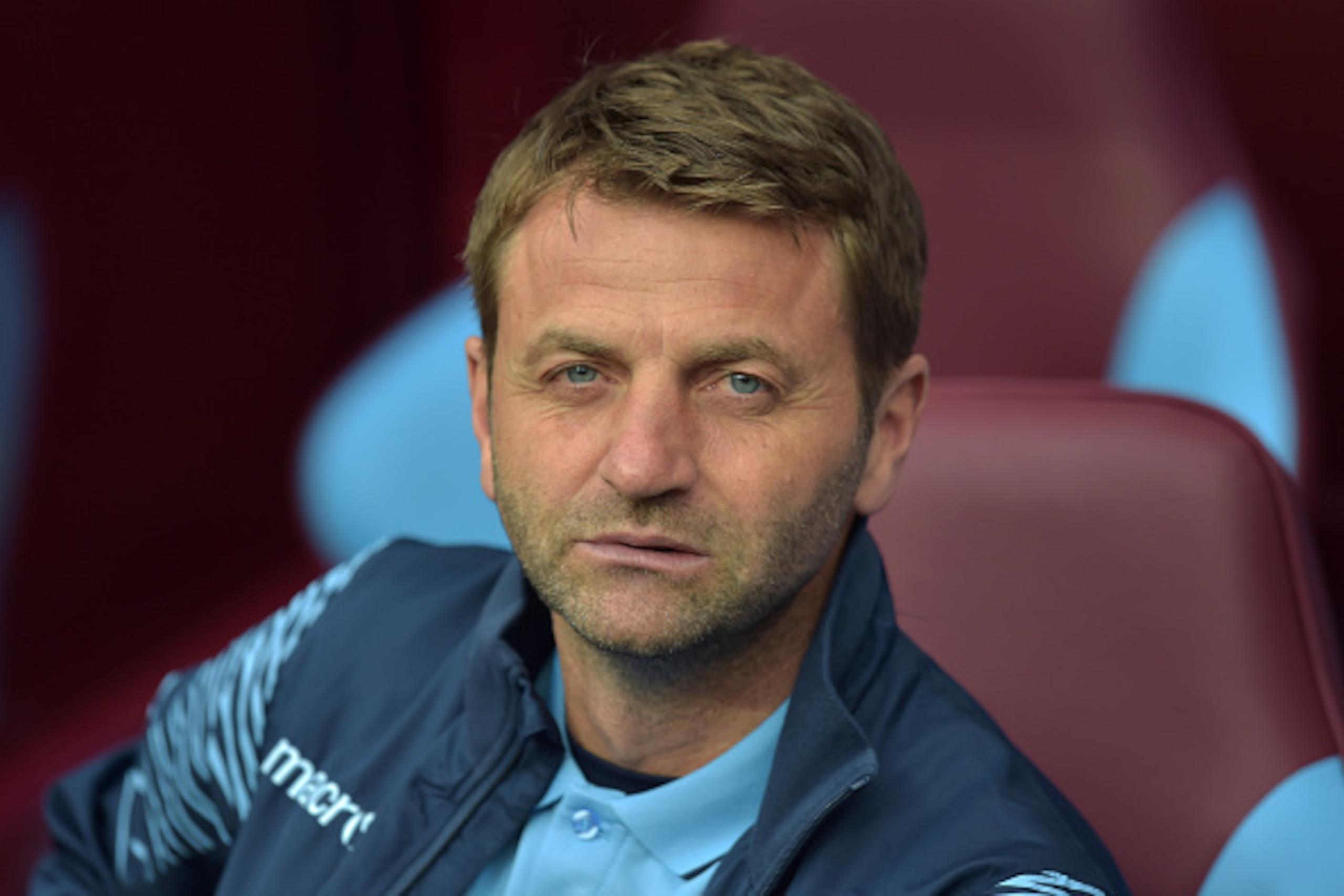 BIRMINGHAM, ENGLAND - MAY 24:  Aston Villa manager Tim Sherwood looks on prior the Barclays Premier League match between Aston Villa and Burnley at Villa Park on May 24, 2015 in Birmingham, England.  (Photo by Charles McQuillan/Getty Images)