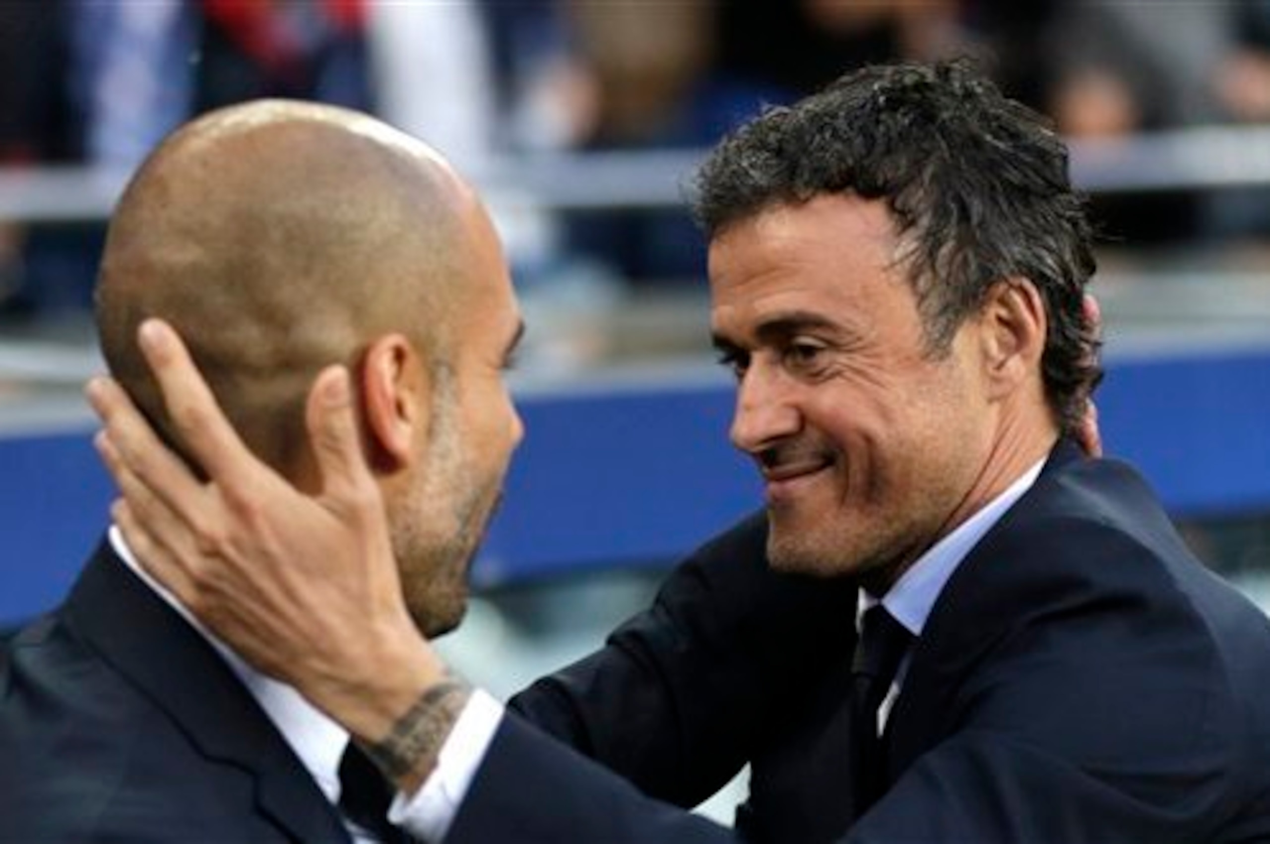 Luis Enrique outwitted Pep Guardiola in their Champions League encounter.