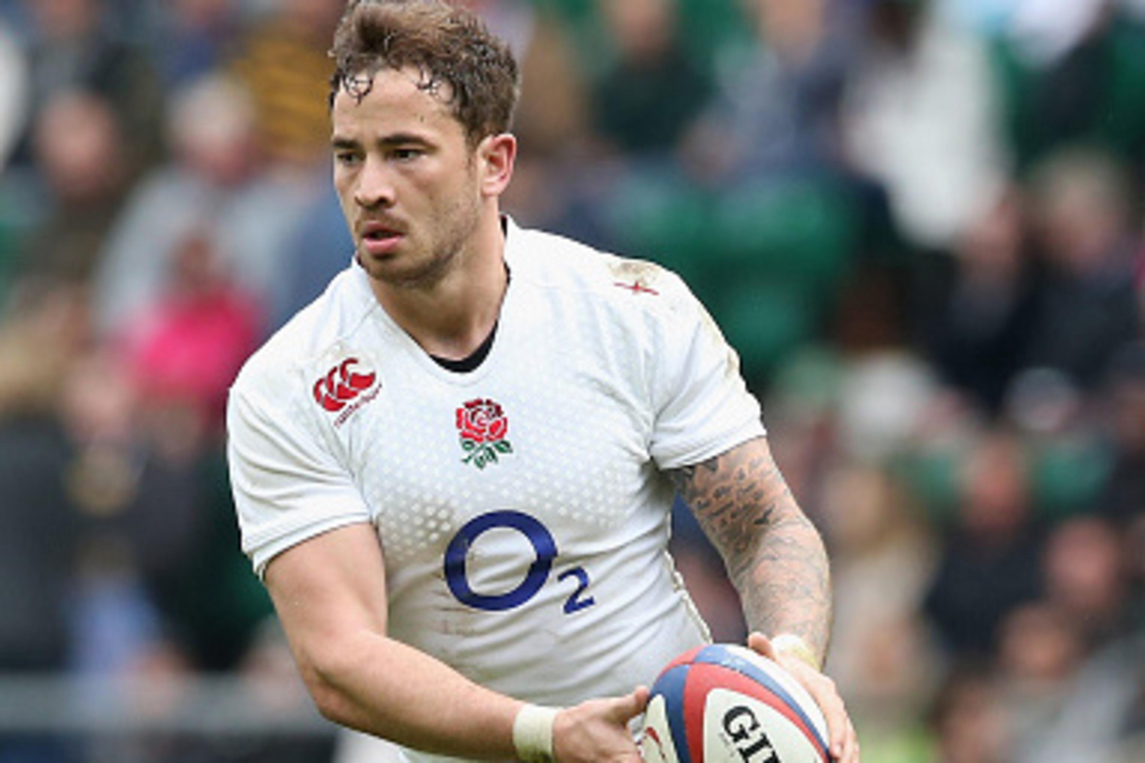 LONDON, ENGLAND - MAY 31: Danny Cipriani of England runs with the ball during the Rugby Union International match between England and the Barbarians at Twickenham Stadium on May 31, 2015 in London, England. (Photo by David Rogers/Getty Images) LONDON, ENGLAND - MAY 31: Danny Cipriani of England runs with the ball during the Rugby Union International match between England and the Barbarians at Twickenham Stadium on May 31, 2015 in London, England. (Photo by David Rogers/Getty Images)