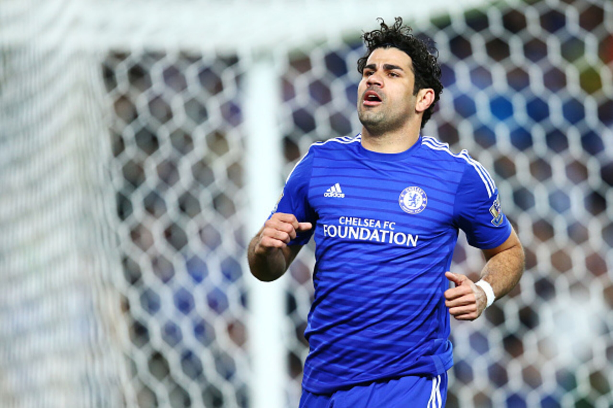 SYDNEY, AUSTRALIA - JUNE 02:  Diego Costa of Chelsea reacts after a missed shot on goal during the international friendly match between Sydney FC and Chelsea FC at ANZ Stadium on June 2, 2015 in Sydney, Australia.  (Photo by Matt King/Getty Images)
