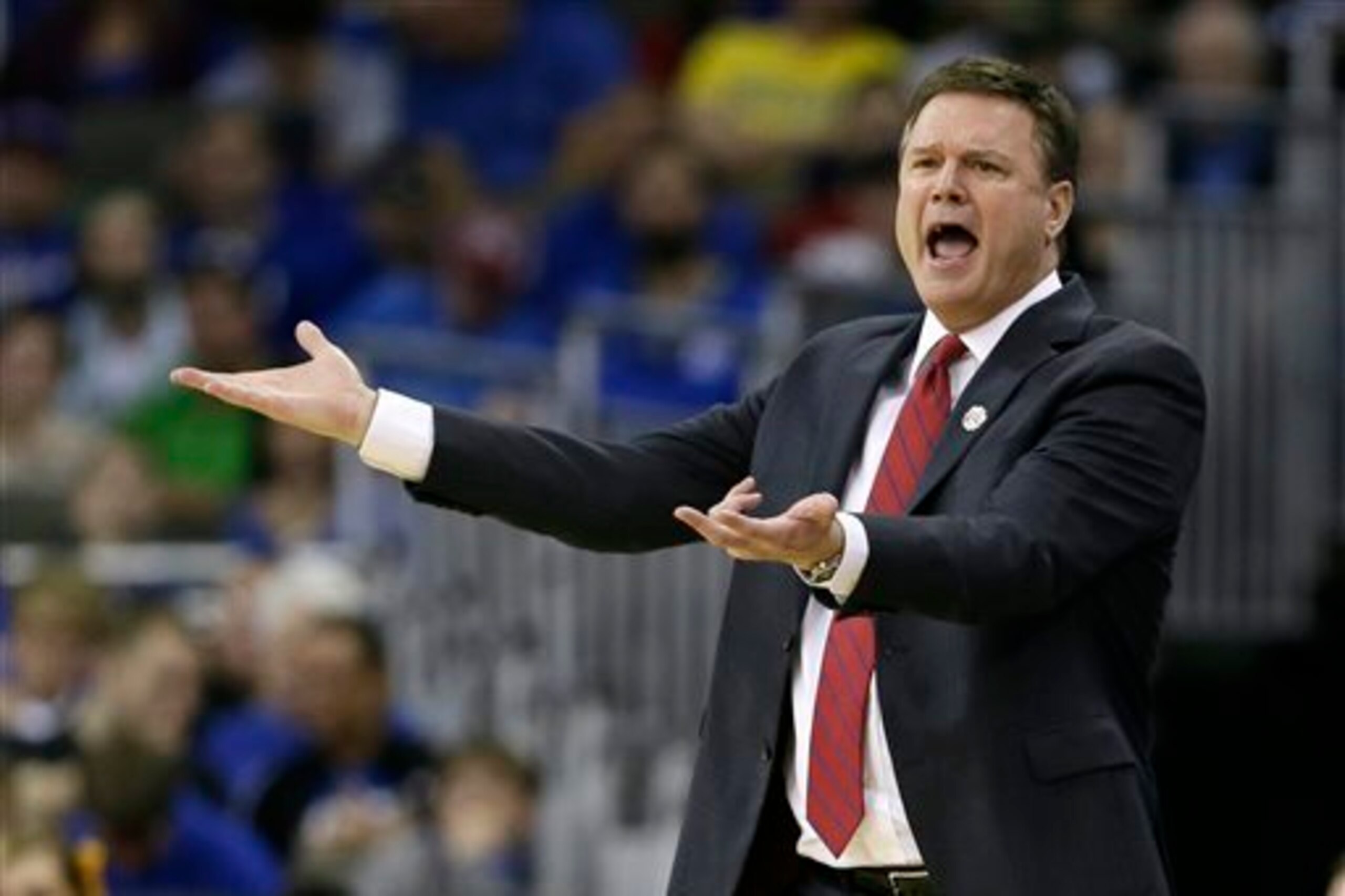 Kansas head coach Bill Self.